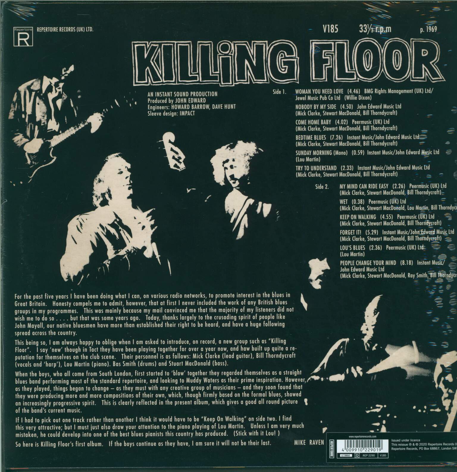 Killing Floor: Killing Floor, 1×LP (Vinyl)
