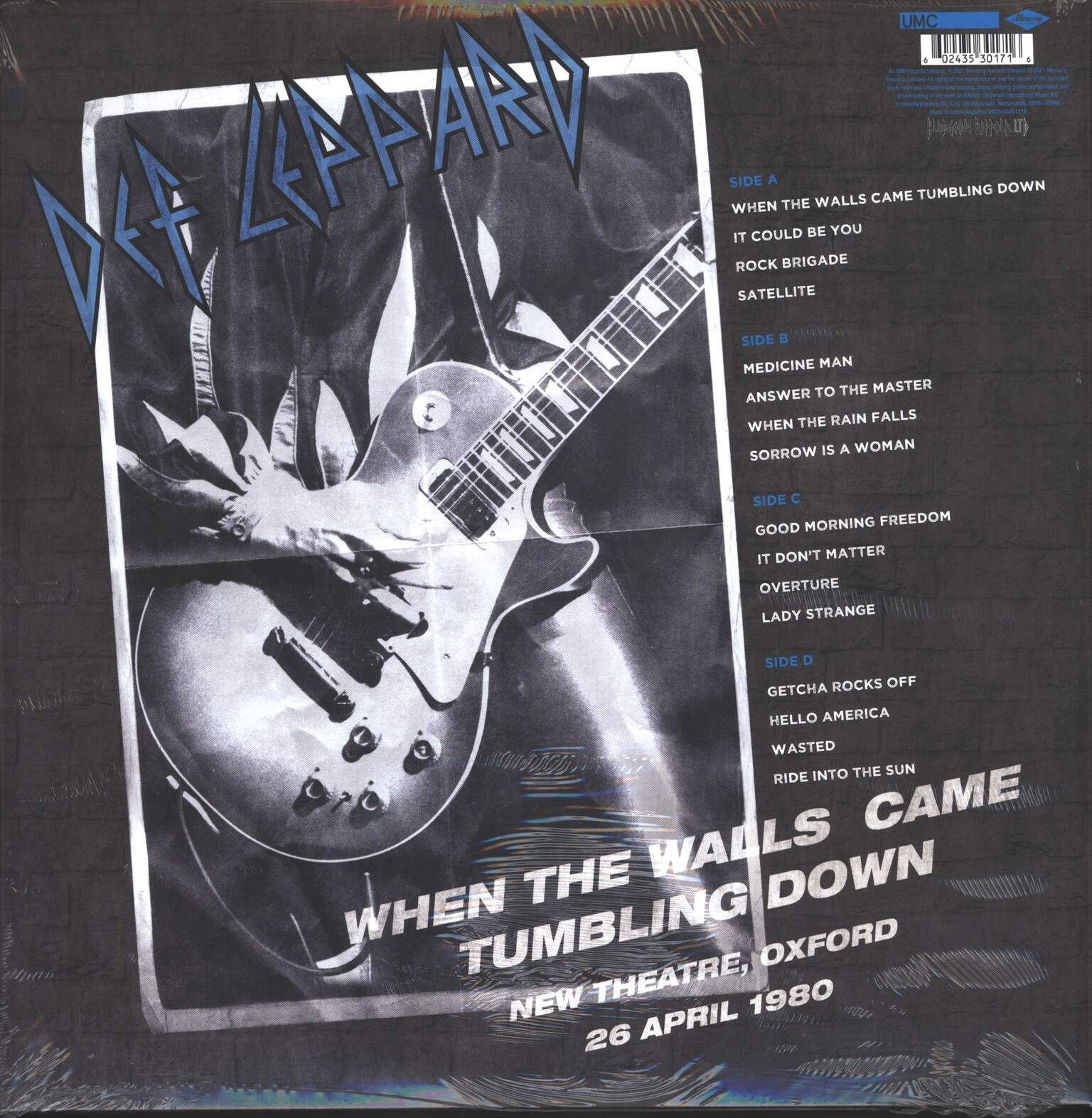 Def Leppard: When The Walls Came Tumbling Down (New Theatre, Oxford - 29 April 1980), 2×LP (Vinyl)