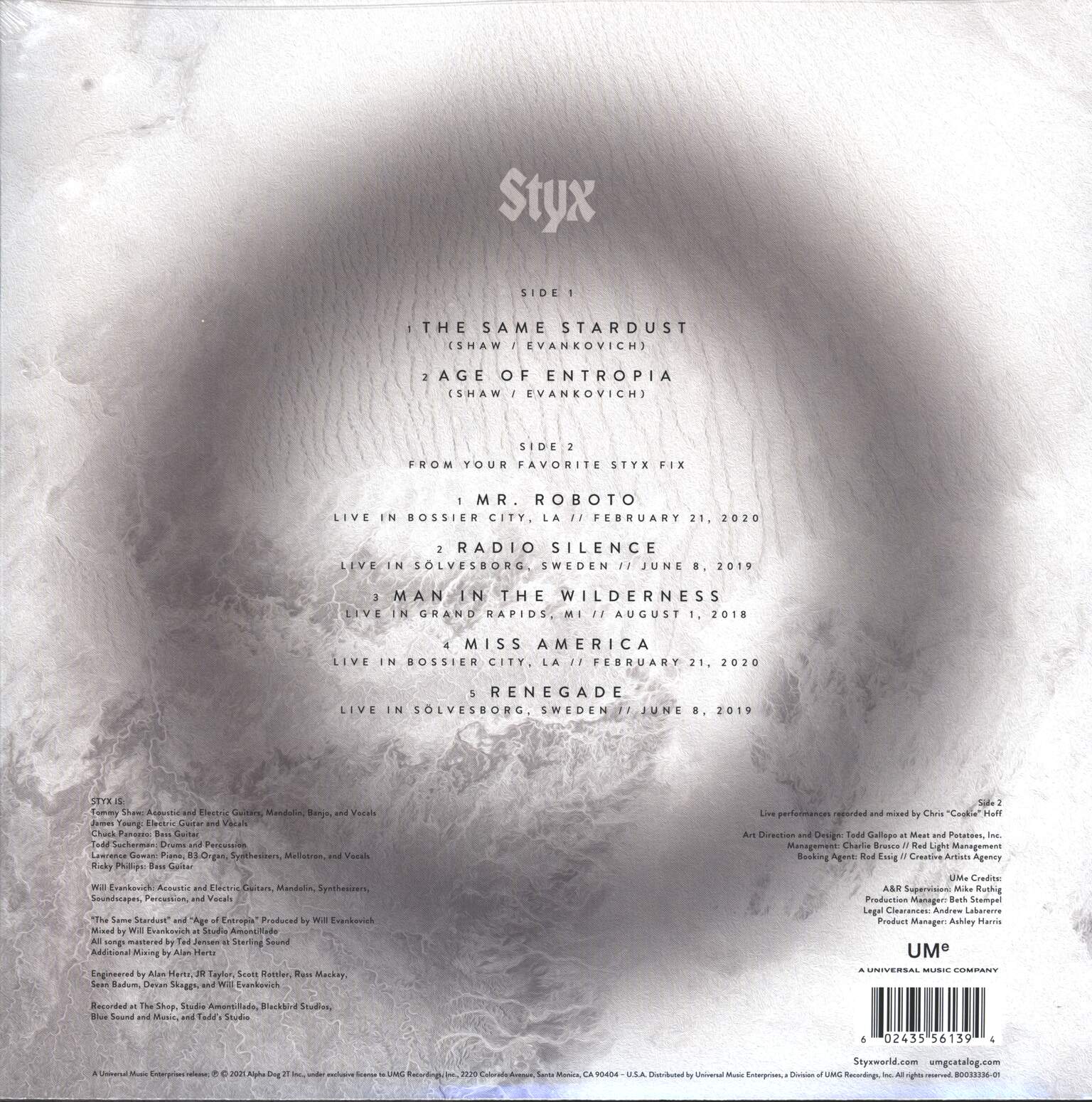 Styx: The Same Stardust, 1×LP (Vinyl)