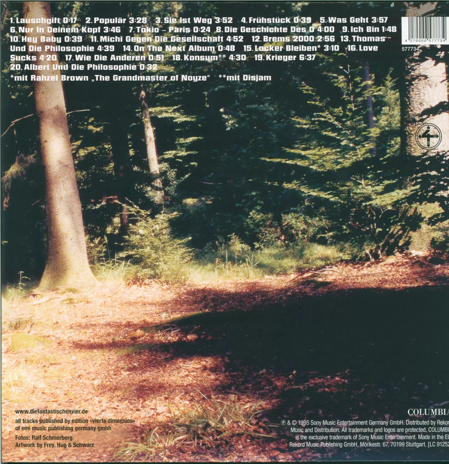 Die Fantastischen Vier: Lauschgift, 2×LP (Vinyl)