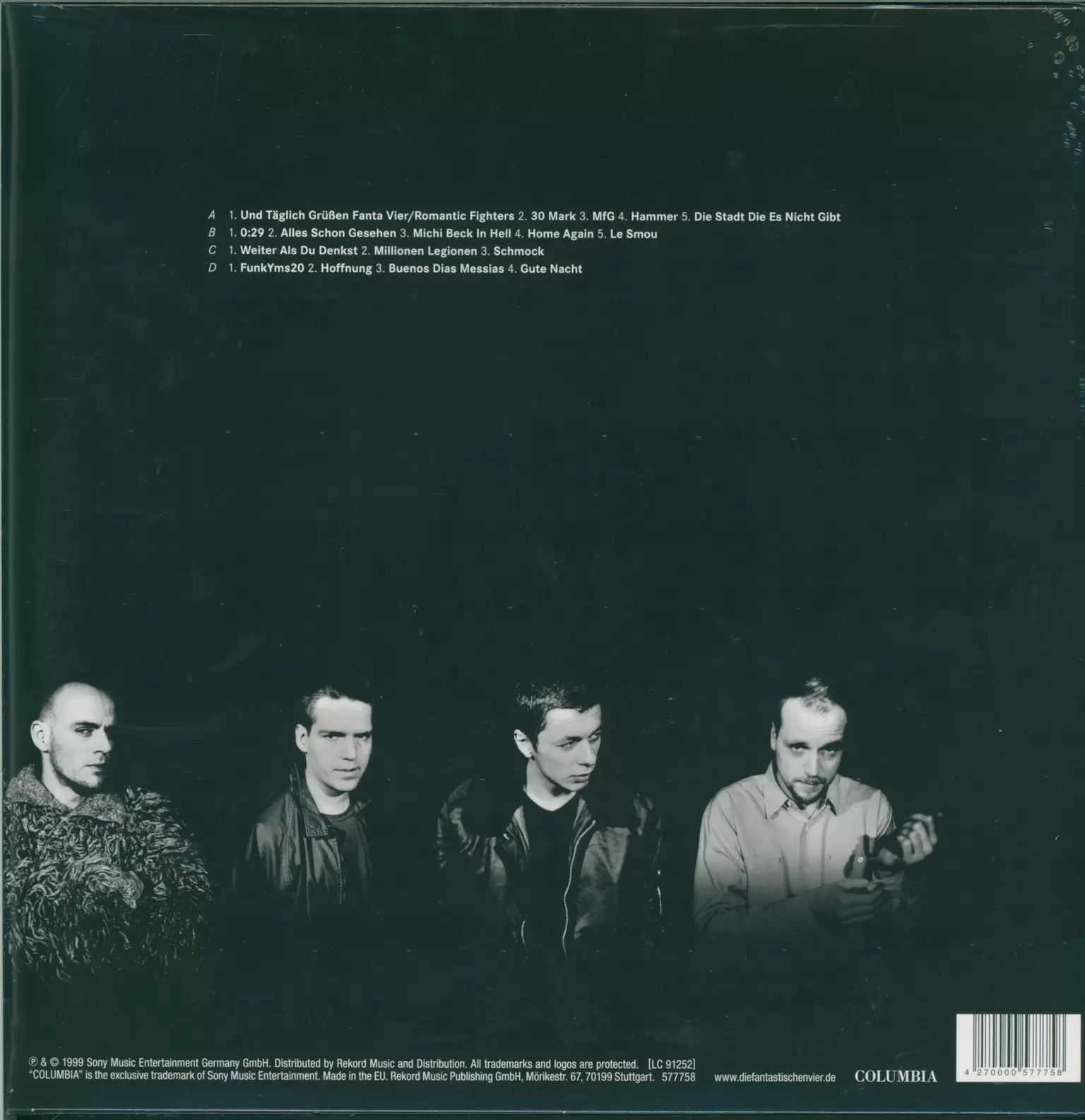 Die Fantastischen Vier: 4:99, 2×LP (Vinyl)