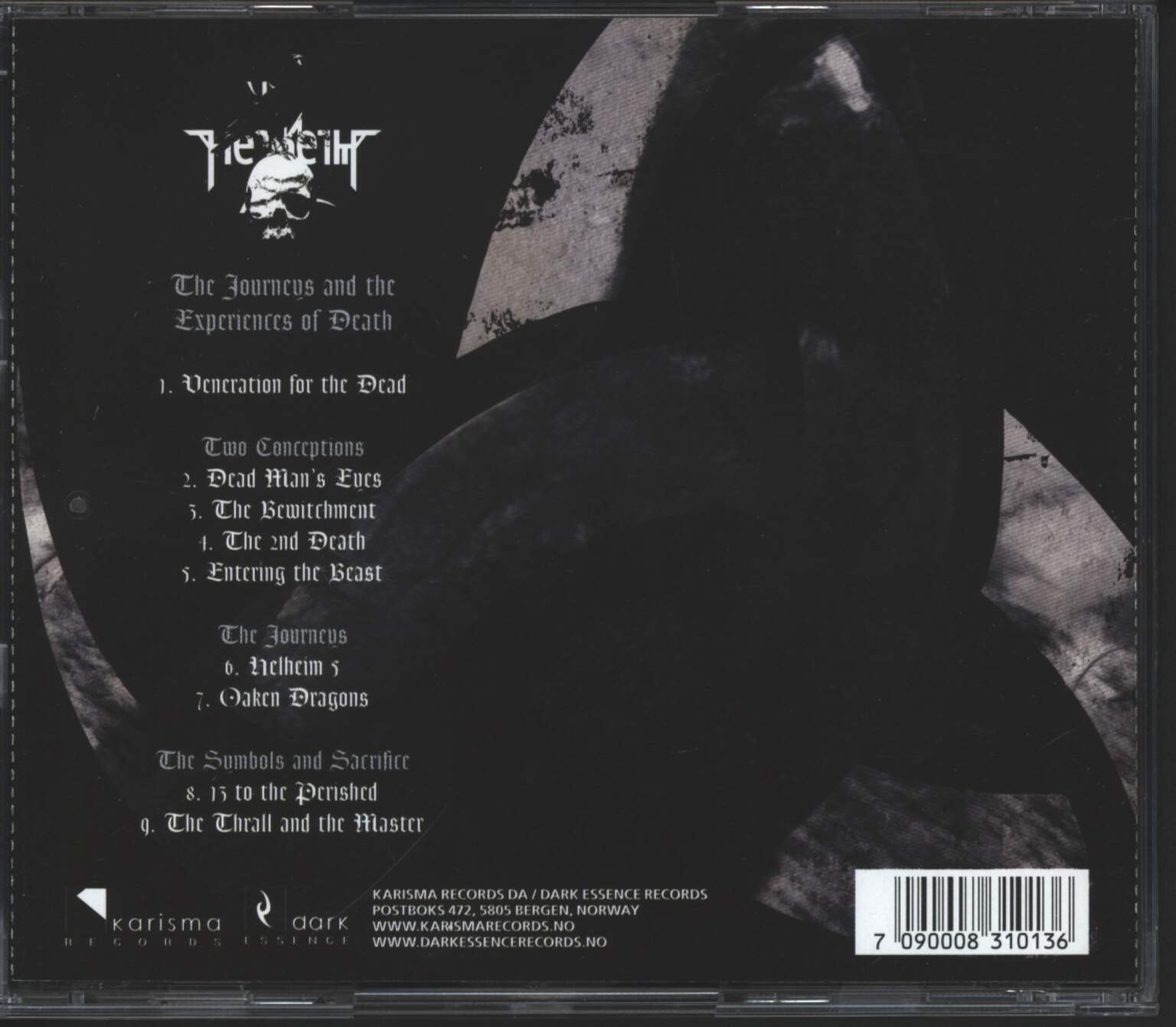 Helheim: The Journeys And Experiences Of Death, 1×CD