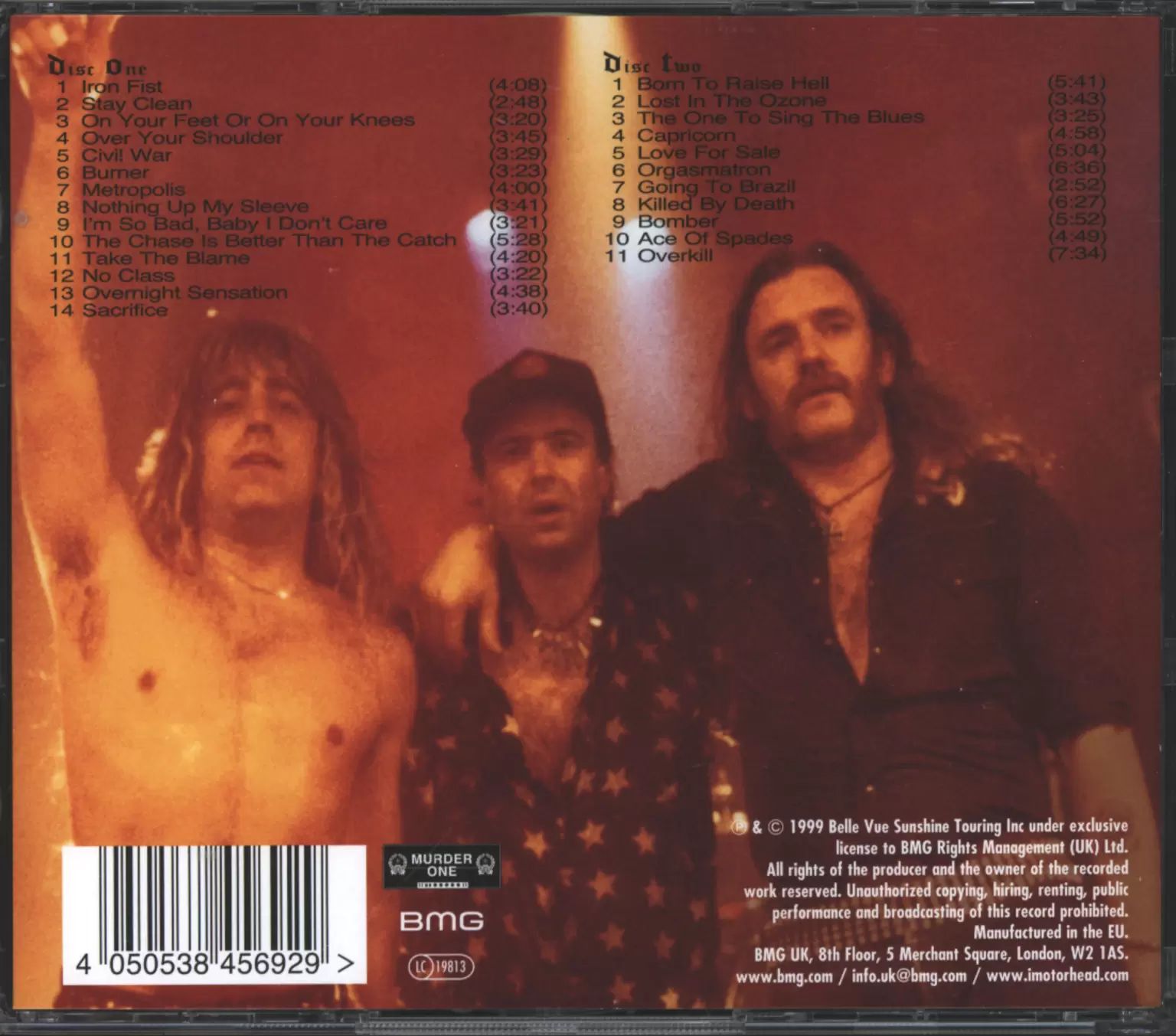 Motörhead: Everything Louder Than Everyone Else, 2×CD