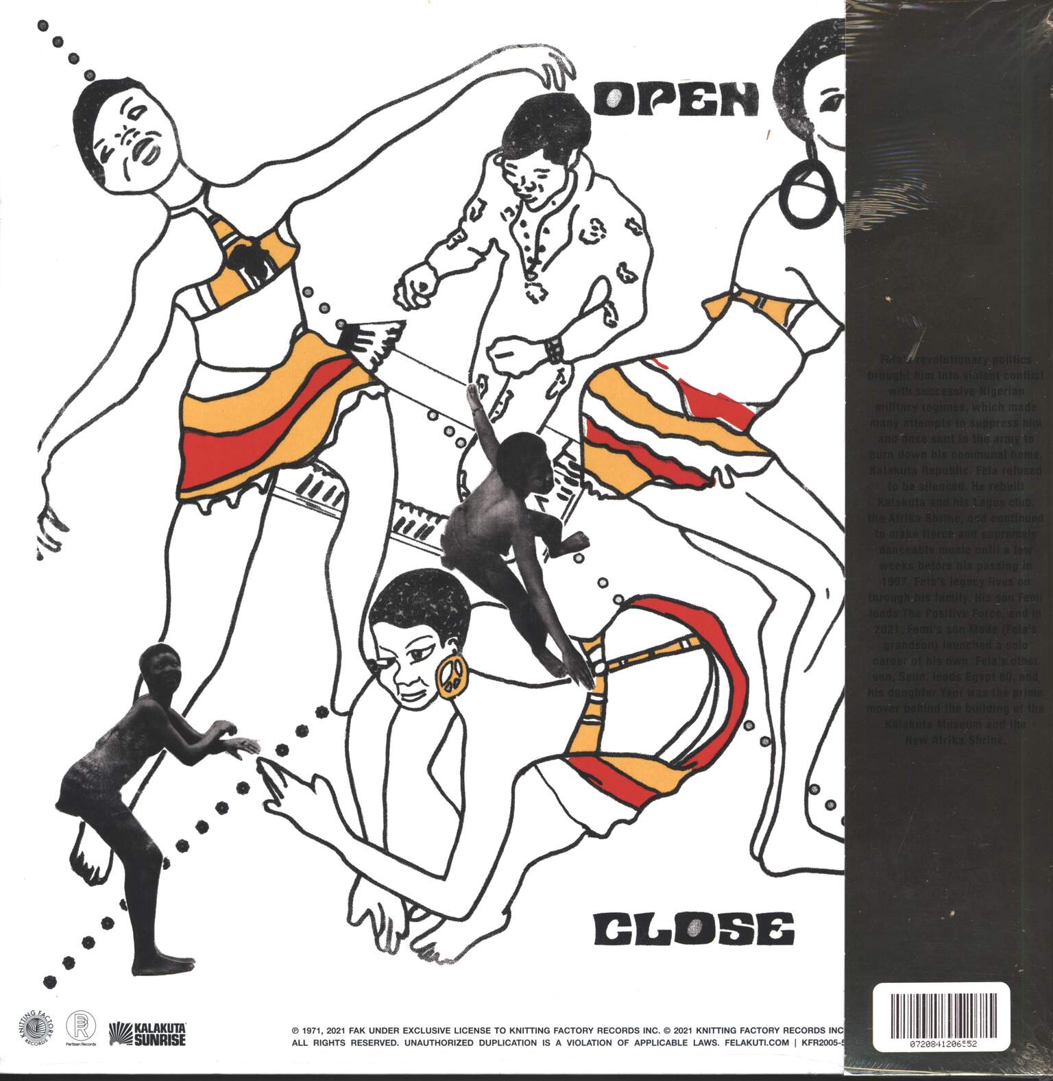 Fela Kuti: Open & Close, 1×LP (Vinyl)