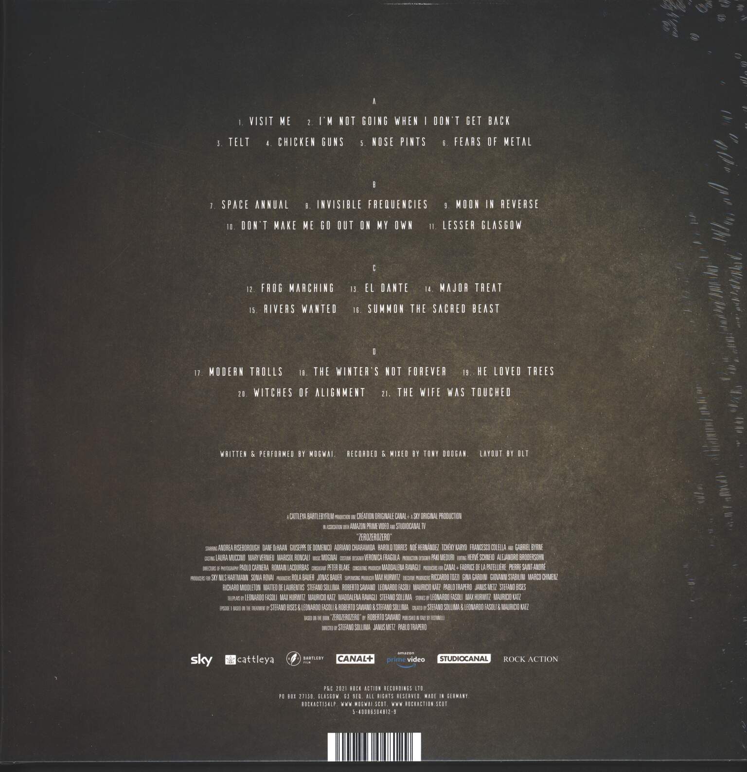 Mogwai: ZEROZEROZERO (A Mogwai Soundtrack), 2×LP (Vinyl)