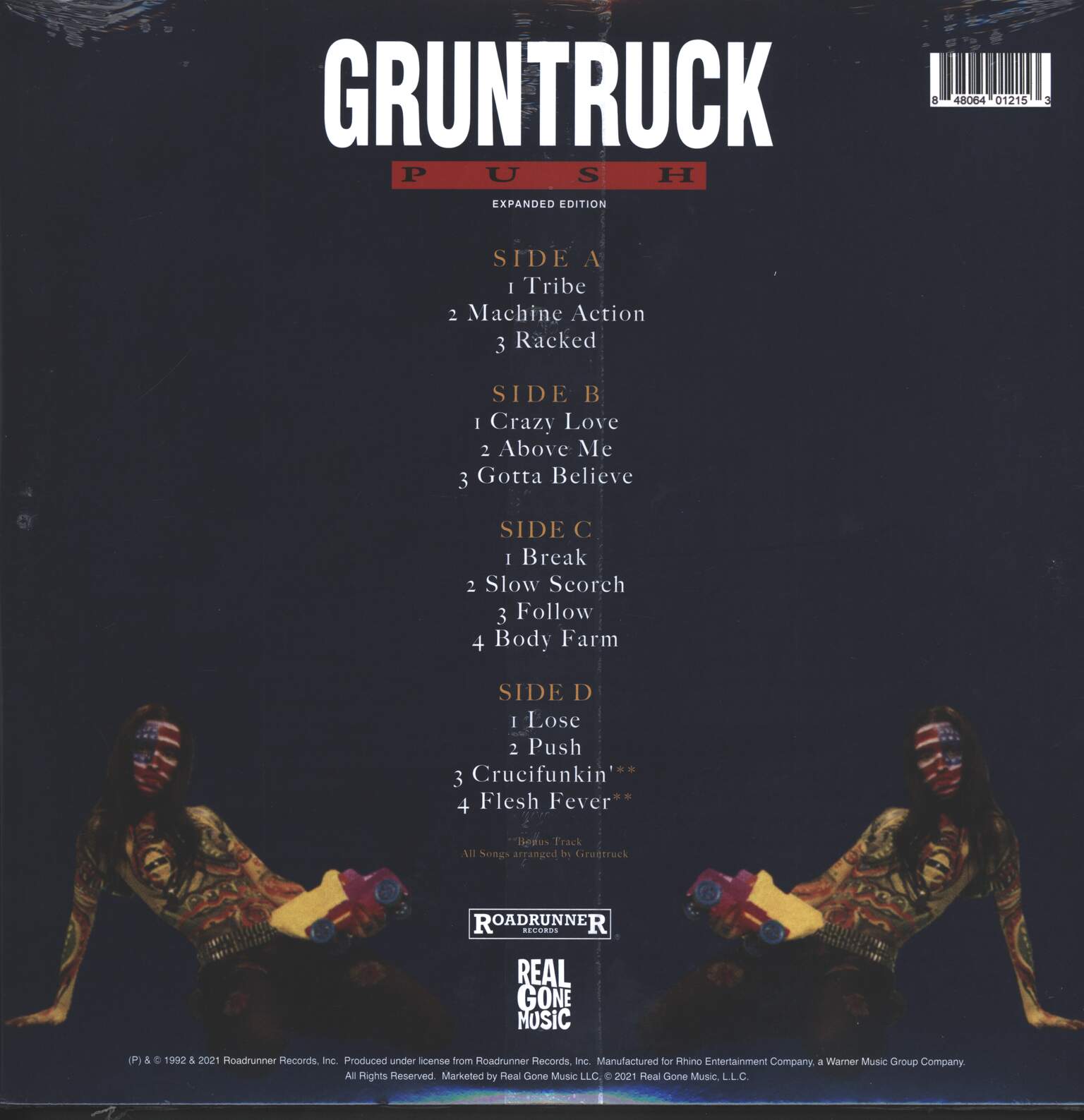 Gruntruck: Push, 2×LP (Vinyl)