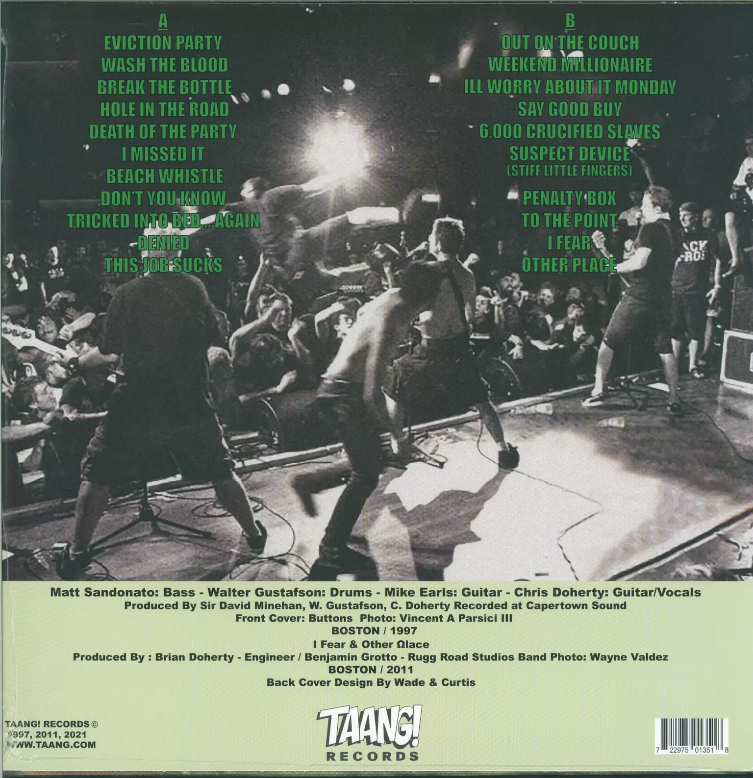 Gang Green: Another Case Of Brewtality, 1×LP (Vinyl)