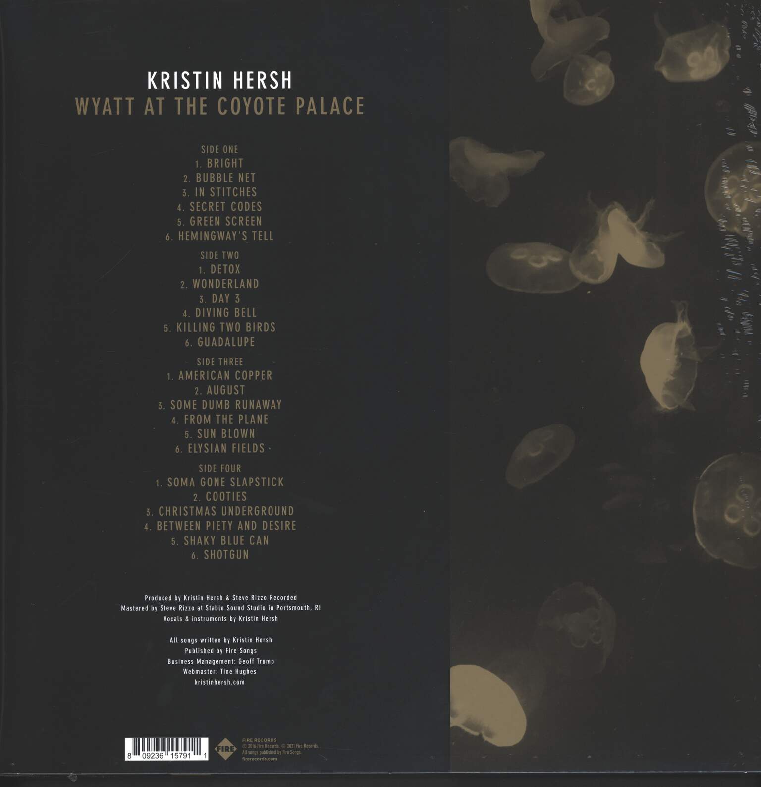 Kristin Hersh: Wyatt At The Coyote Palace, 2×LP (Vinyl)