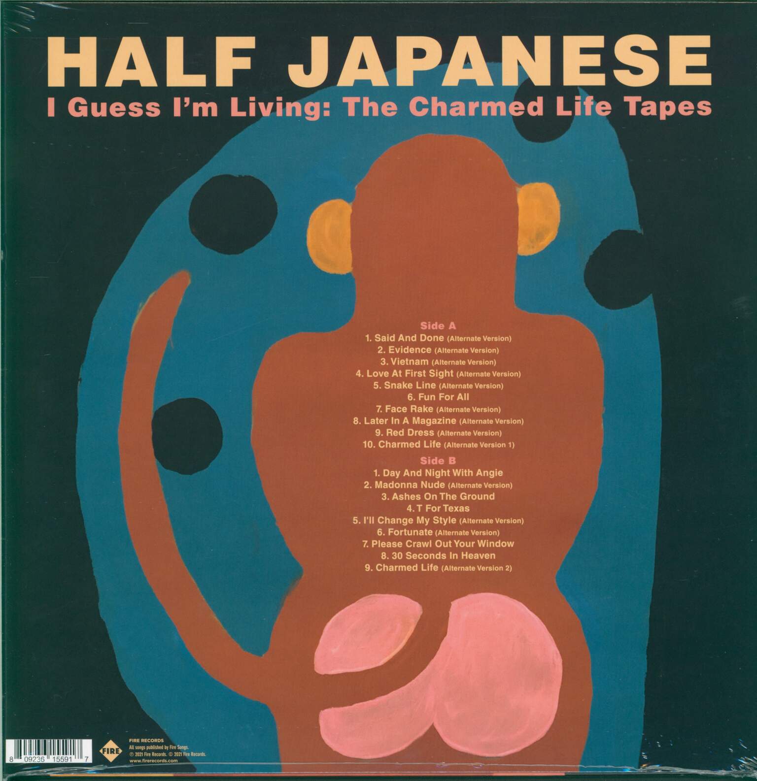 Half Japanese: I Guess I'm Living: The Charmed Life Tapes, 1×LP (Vinyl)