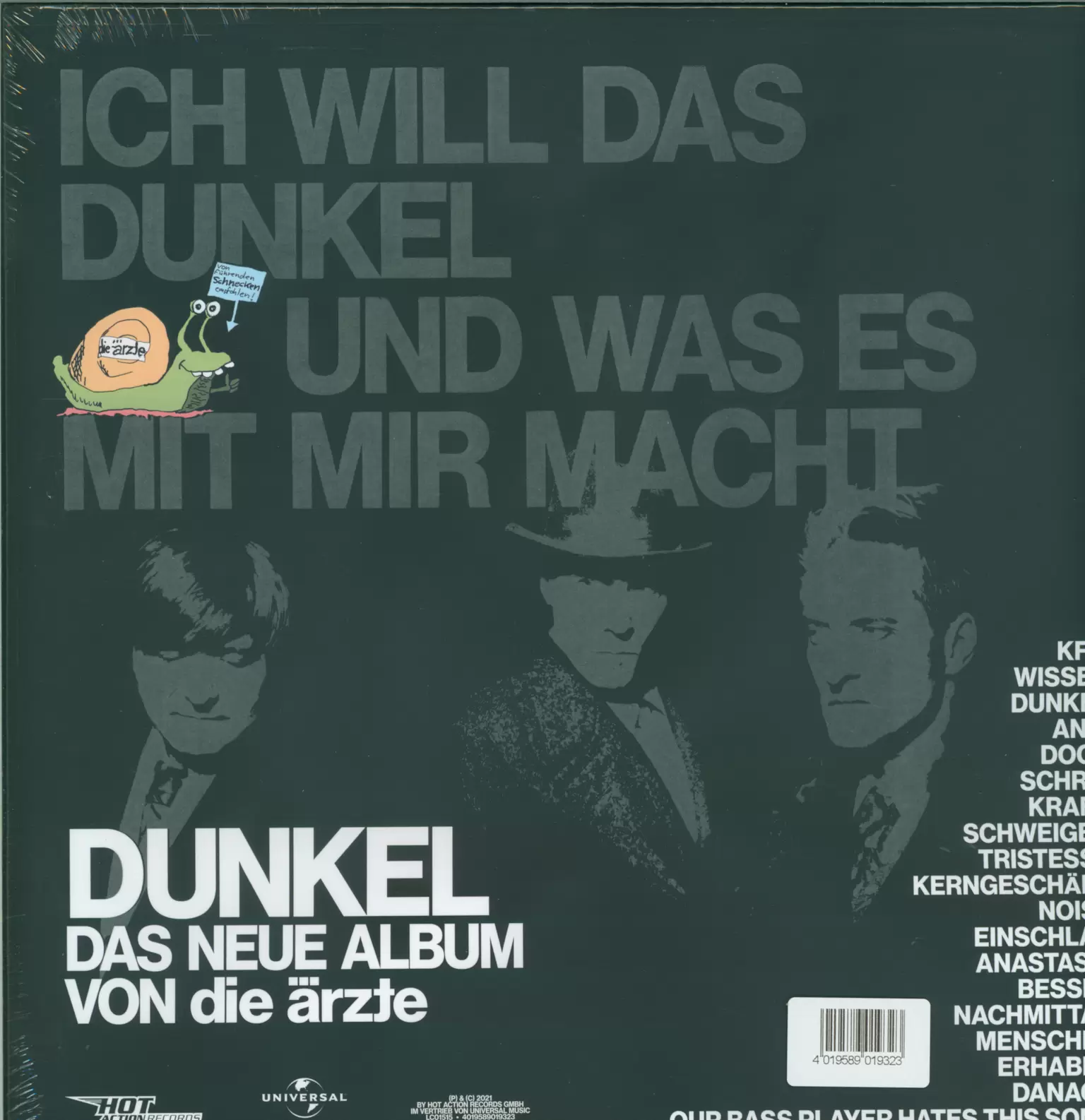 Die Ärzte: Dunkel, 2×LP (Vinyl)