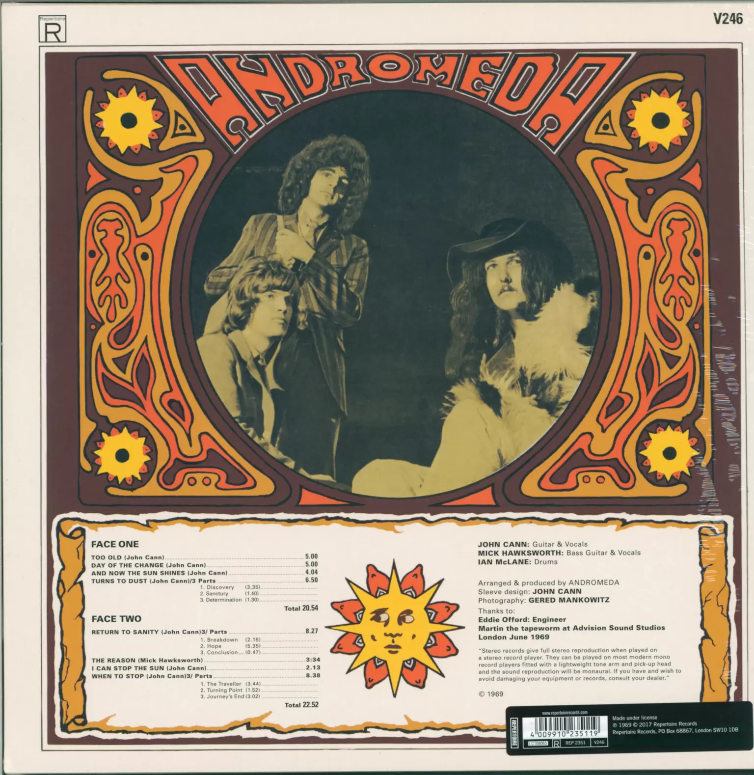 Andromeda: Andromeda, 1×LP (Vinyl)