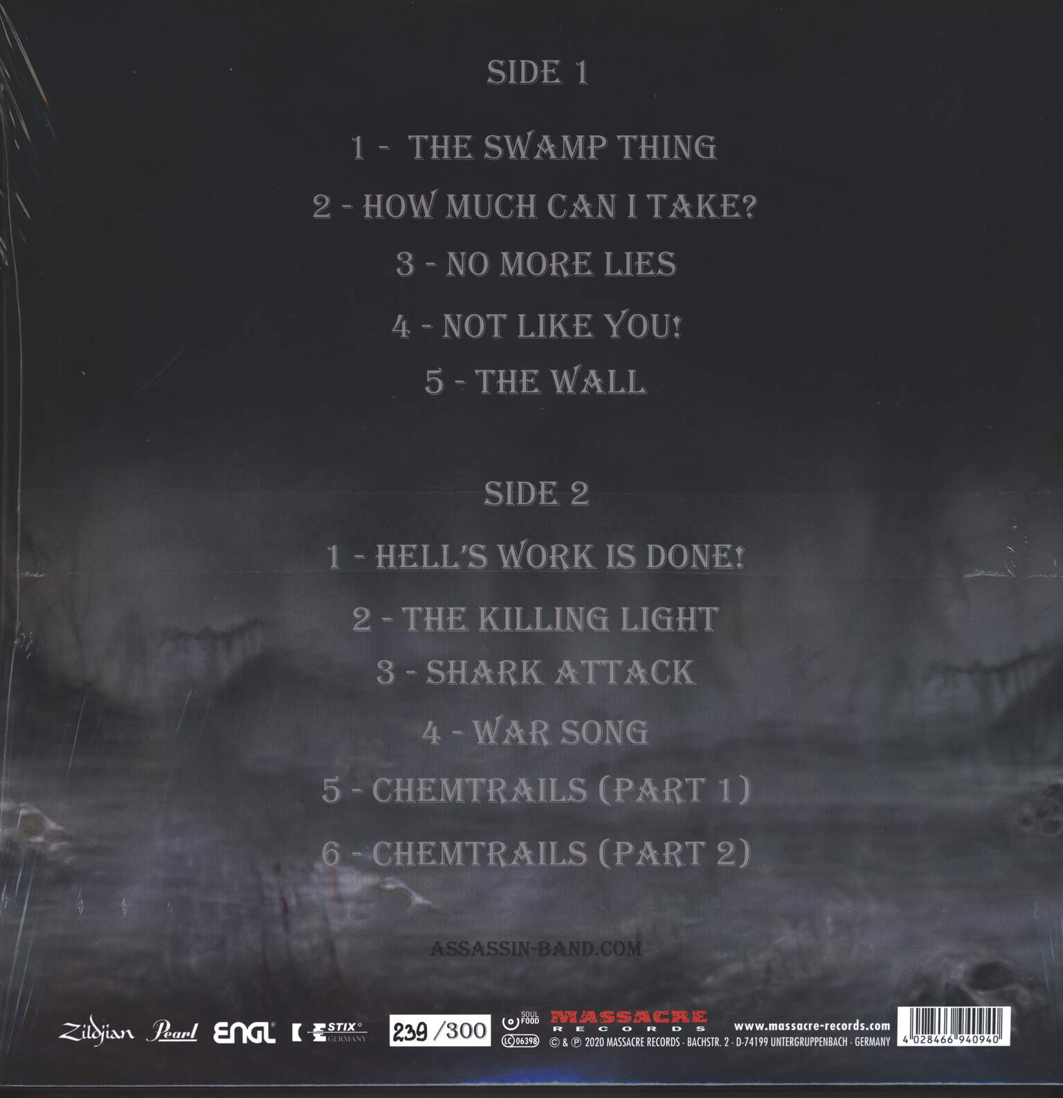 Assassin: Bestia Immundis, 1×LP (Vinyl)
