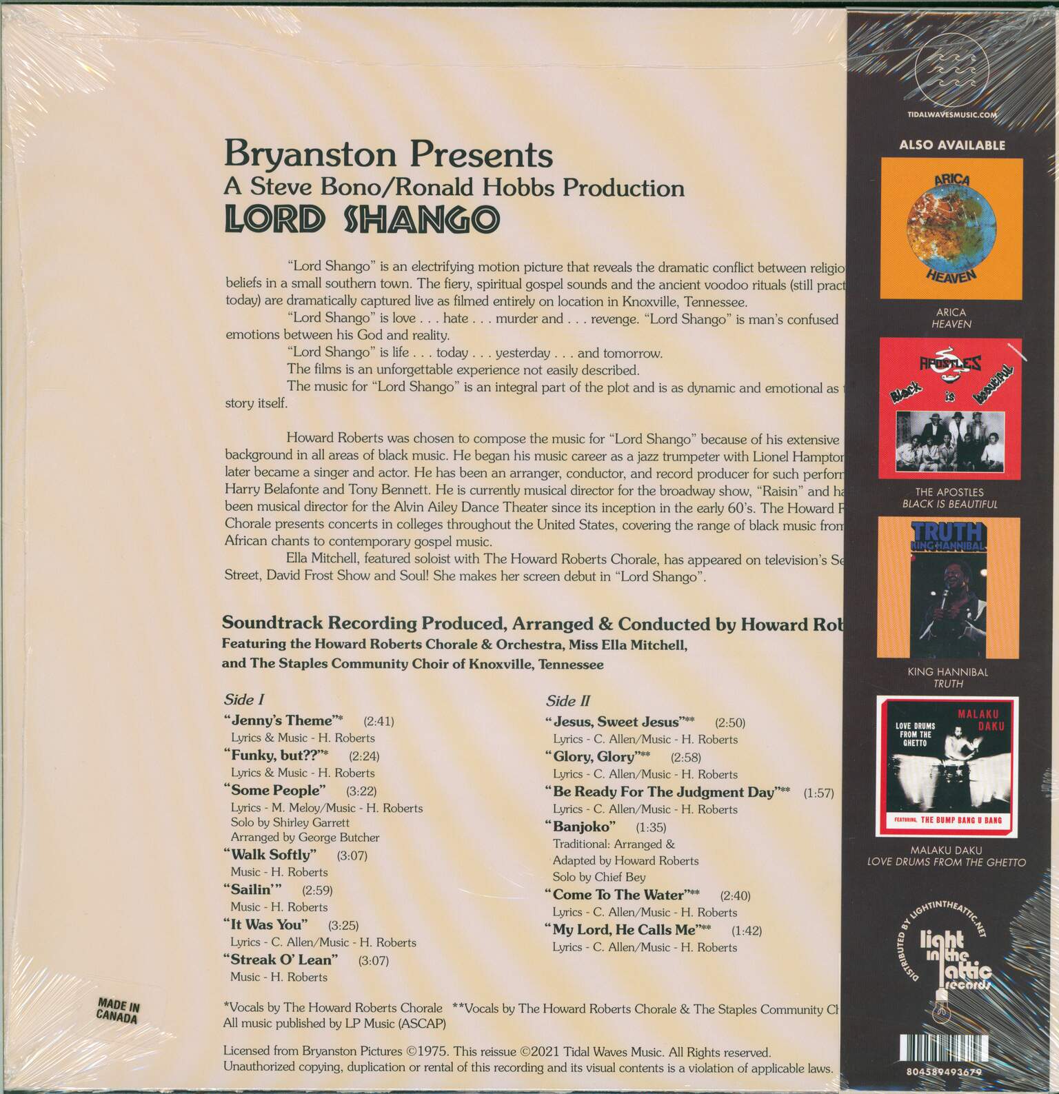 Howard A. Roberts: Lord Shango, 1×LP (Vinyl)