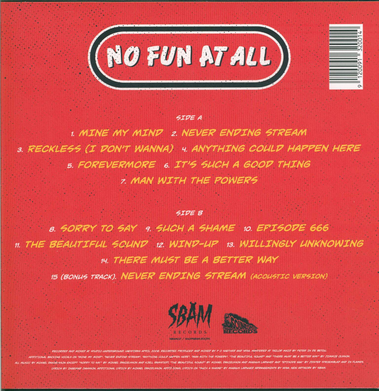 No Fun At all: Lowrider, 1×LP (Vinyl)