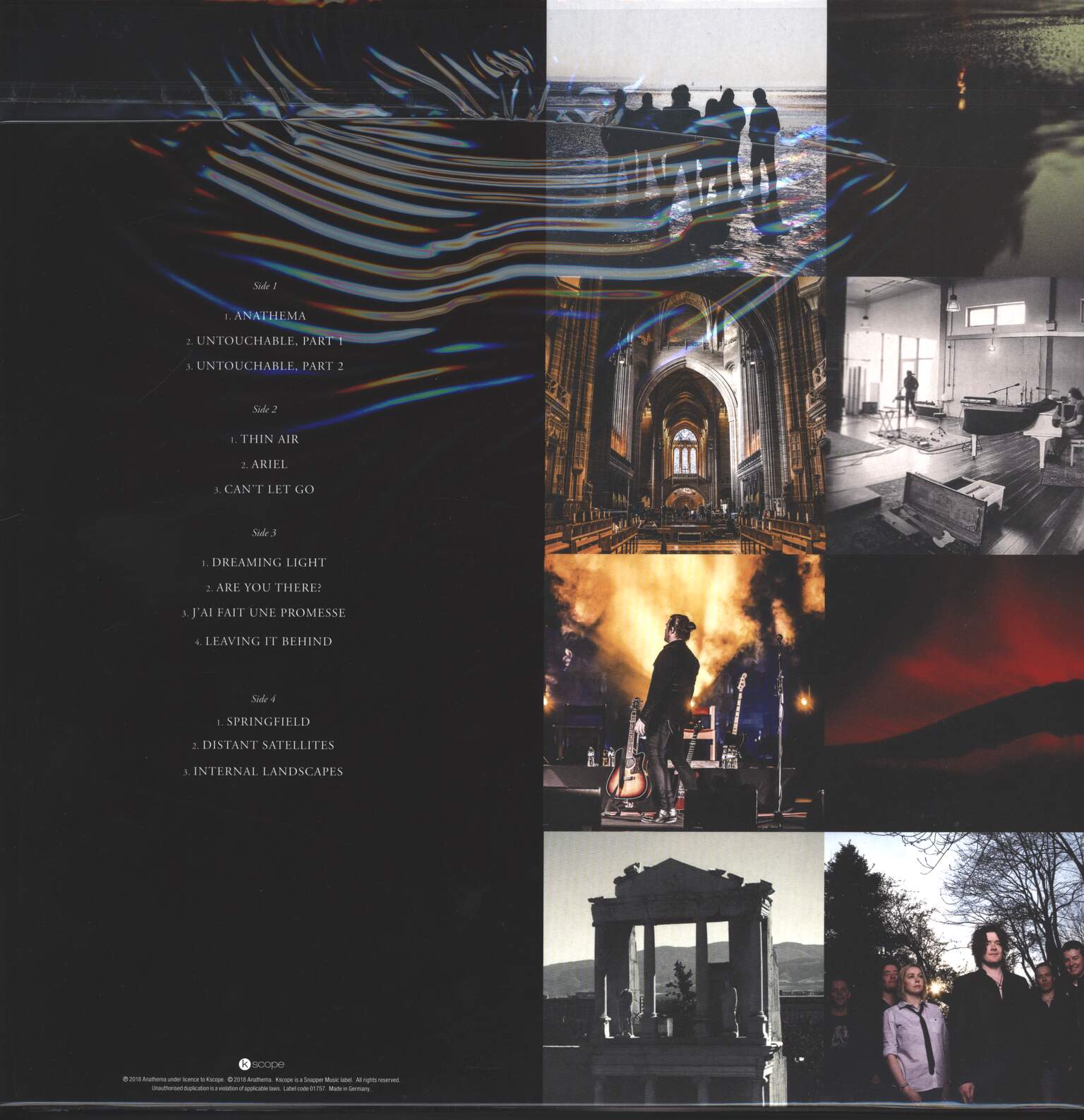 Anathema: Internal Landscapes 2008-2018 (The Best Of), 2×LP (Vinyl)