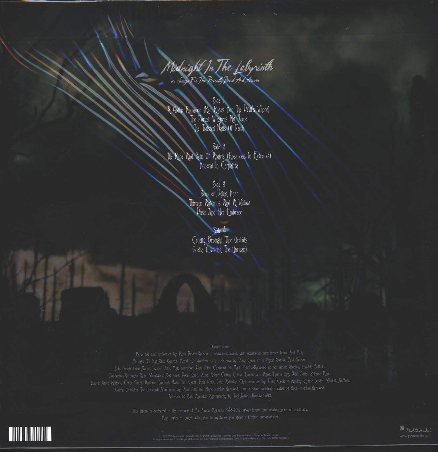 Cradle Of Filth: Midnight In The Labyrinth, 2×LP (Vinyl)