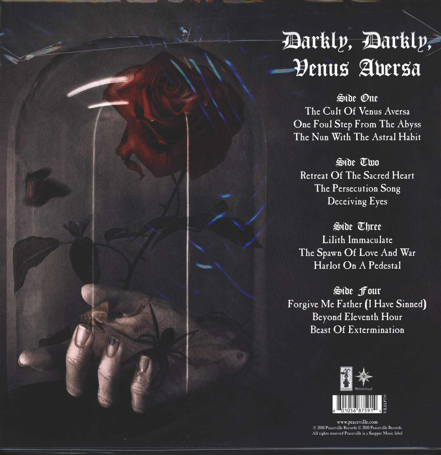 Cradle Of Filth: Darkly, Darkly, Venus Aversa, 2×LP (Vinyl)