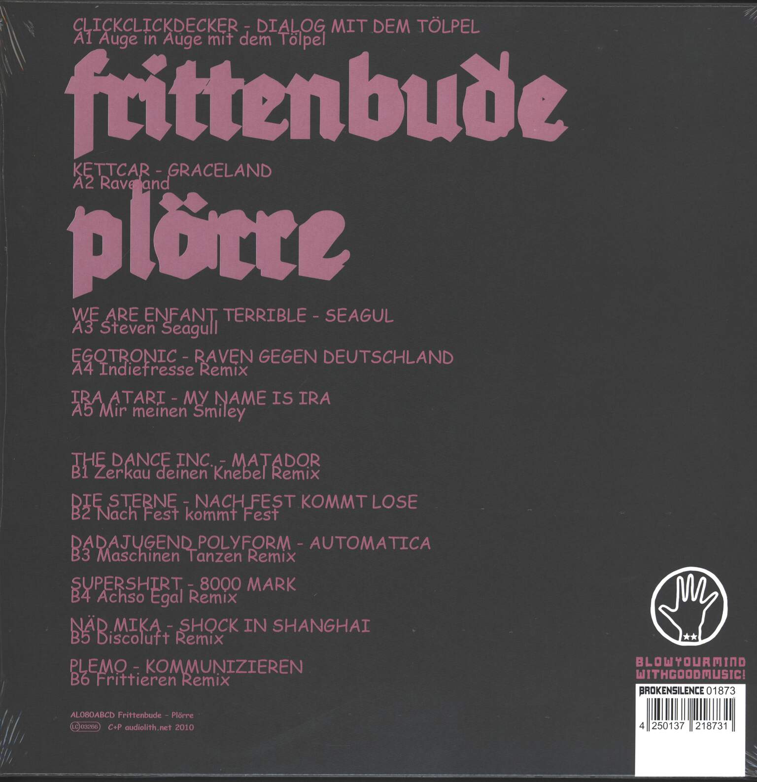 Frittenbude: Plörre, 1×LP (Vinyl)