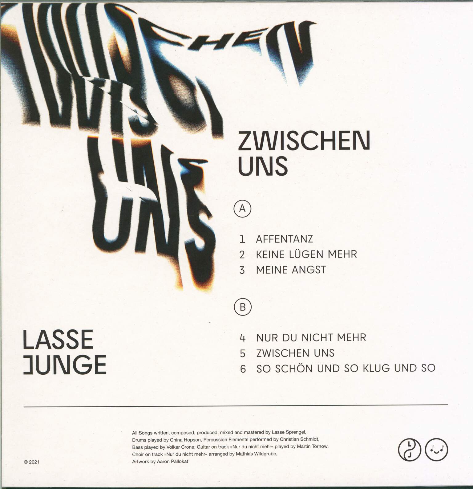 Lasse Junge: Zwischen uns, 1×LP (Vinyl)