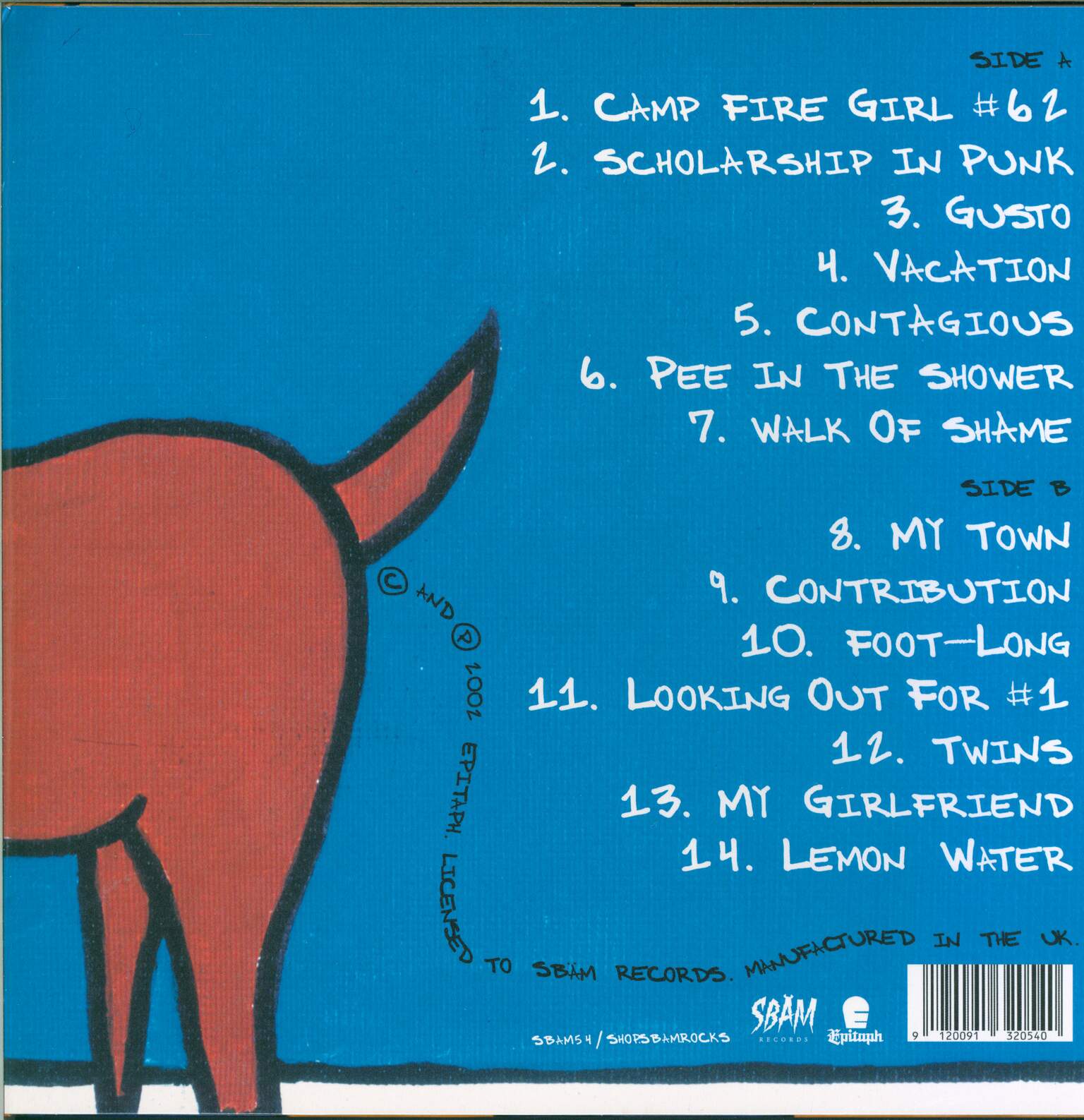 Guttermouth: Gusto, 1×LP (Vinyl)