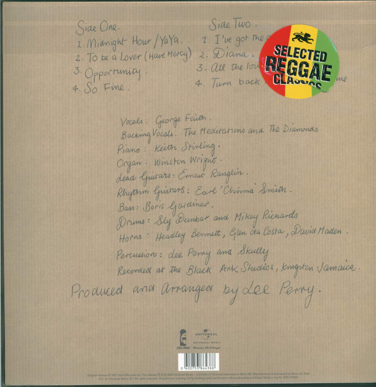 George Faith: To Be A Lover, 1×LP (Vinyl)