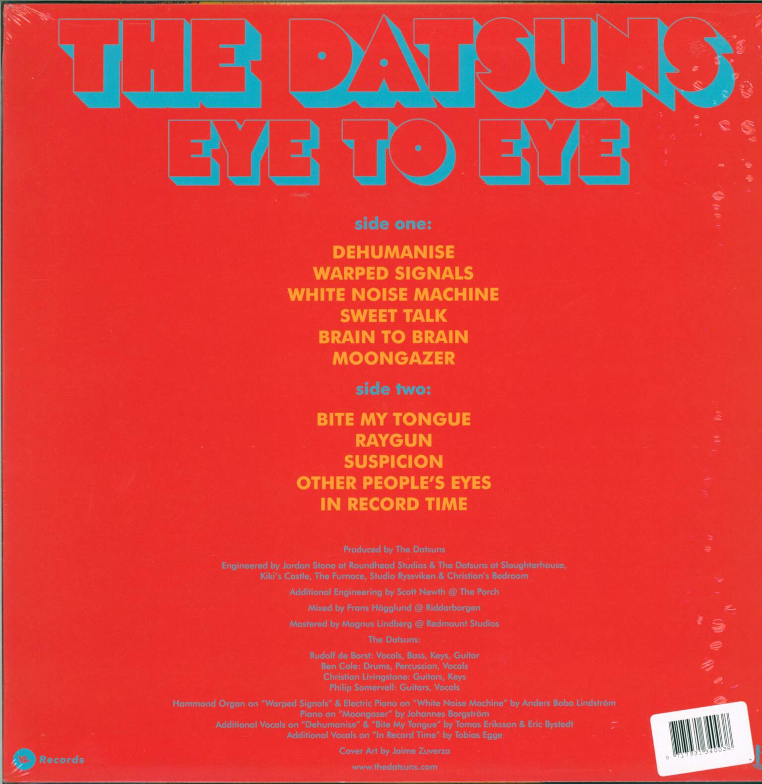 The Datsuns: Eye To Eye, 1×LP (Vinyl)