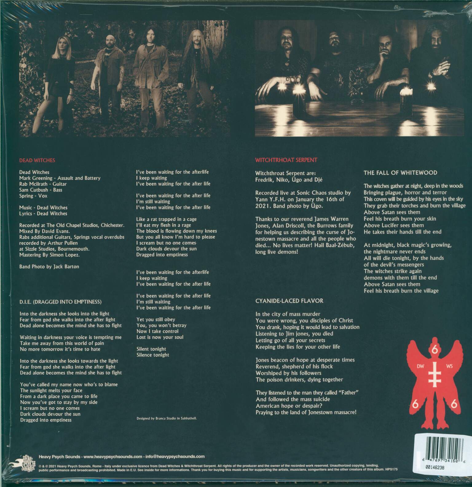 Dead Witches: Doom Sessions Vol. 666, 1×LP (Vinyl)