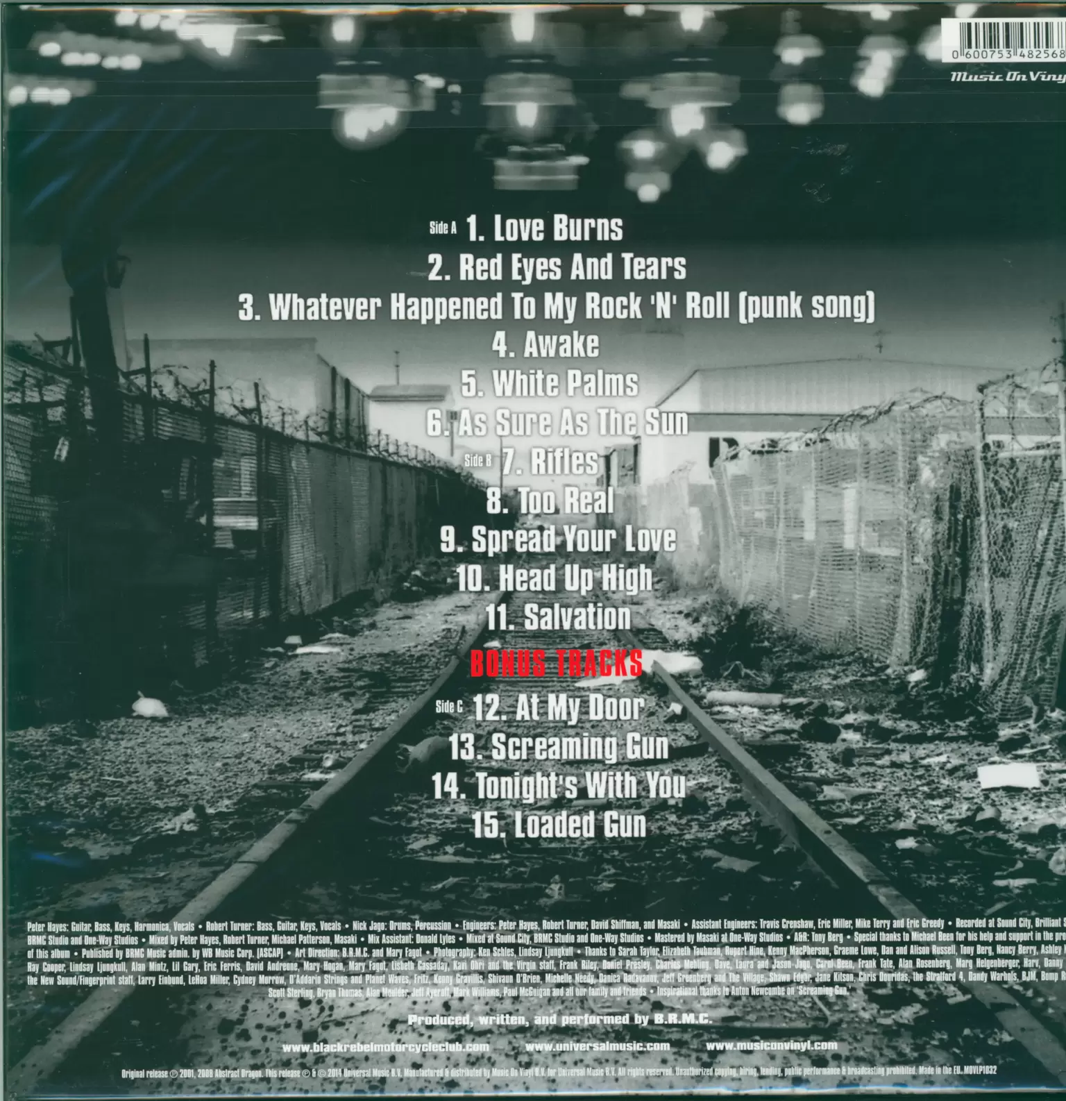 Black Rebel Motorcycle Club: B.R.M.C., 2×LP (Vinyl)