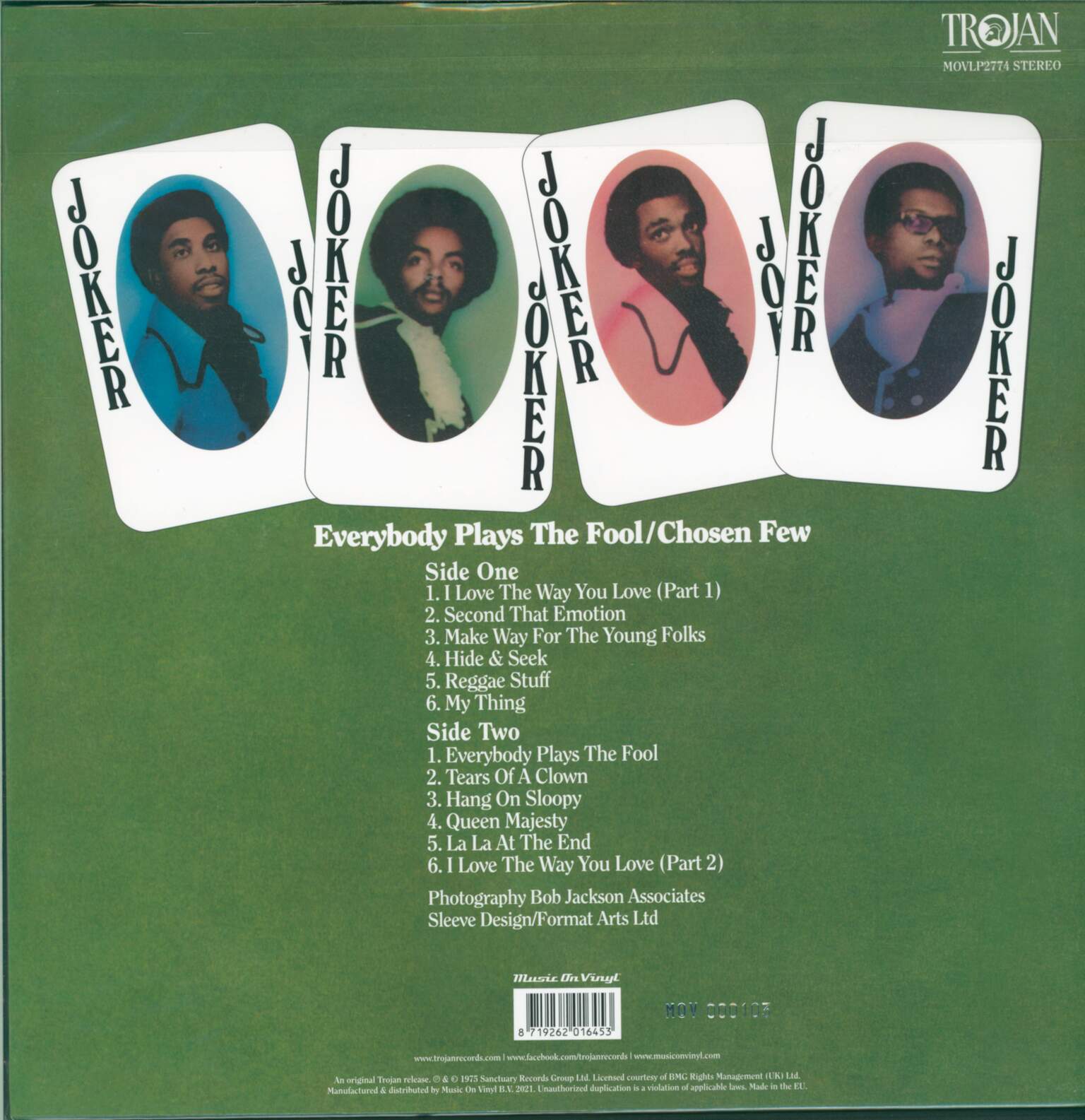 The Chosen Few: Everybody Plays The Fool, 1×LP (Vinyl)