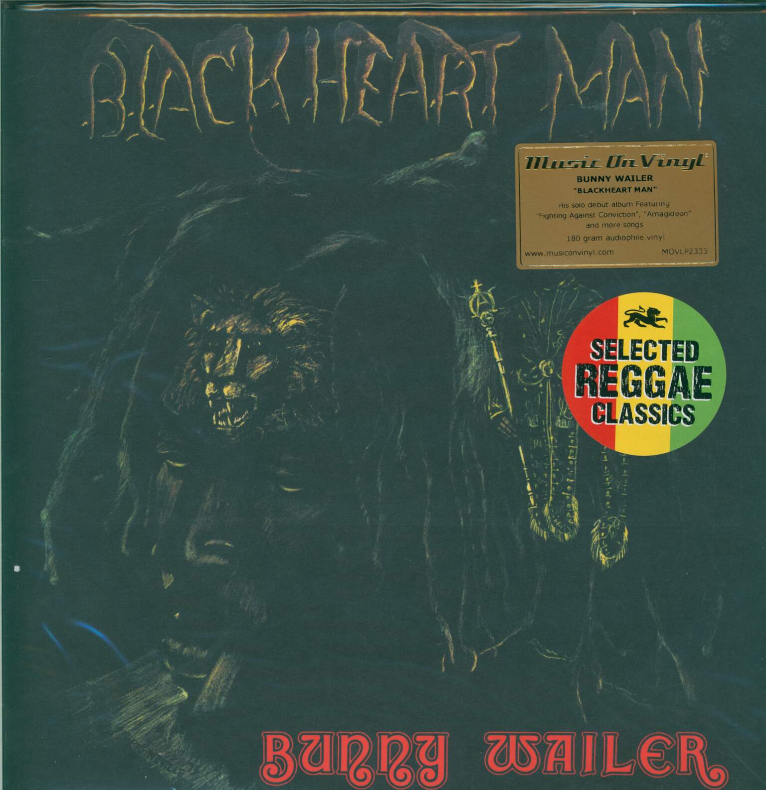 Bunny Wailer: Blackheart Man, 1×LP (Vinyl)