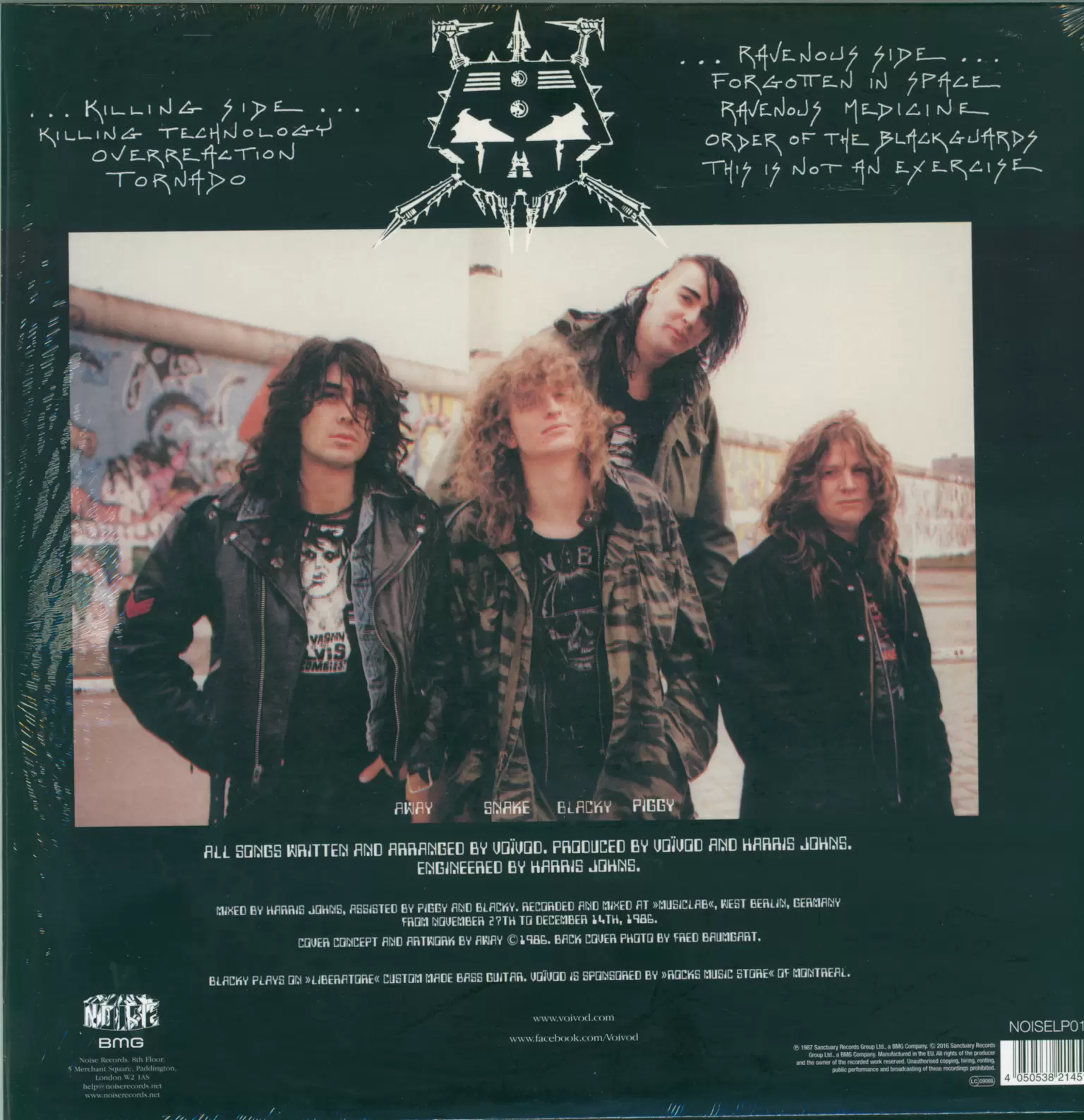 Voivod: Killing Technology, 1×LP (Vinyl)