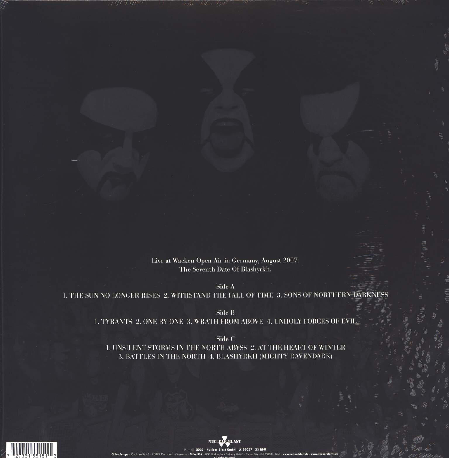 Immortal: The Seventh Date Of Blashyrkh, 2×LP (Vinyl)