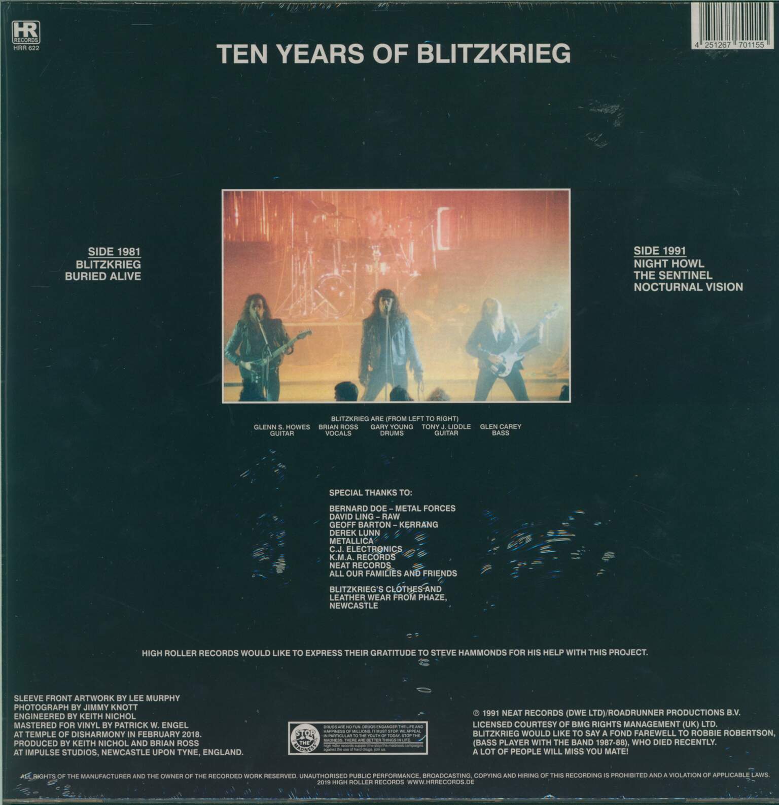 Blitzkrieg: 10 Years Of Blitzkrieg, 1×LP (Vinyl)