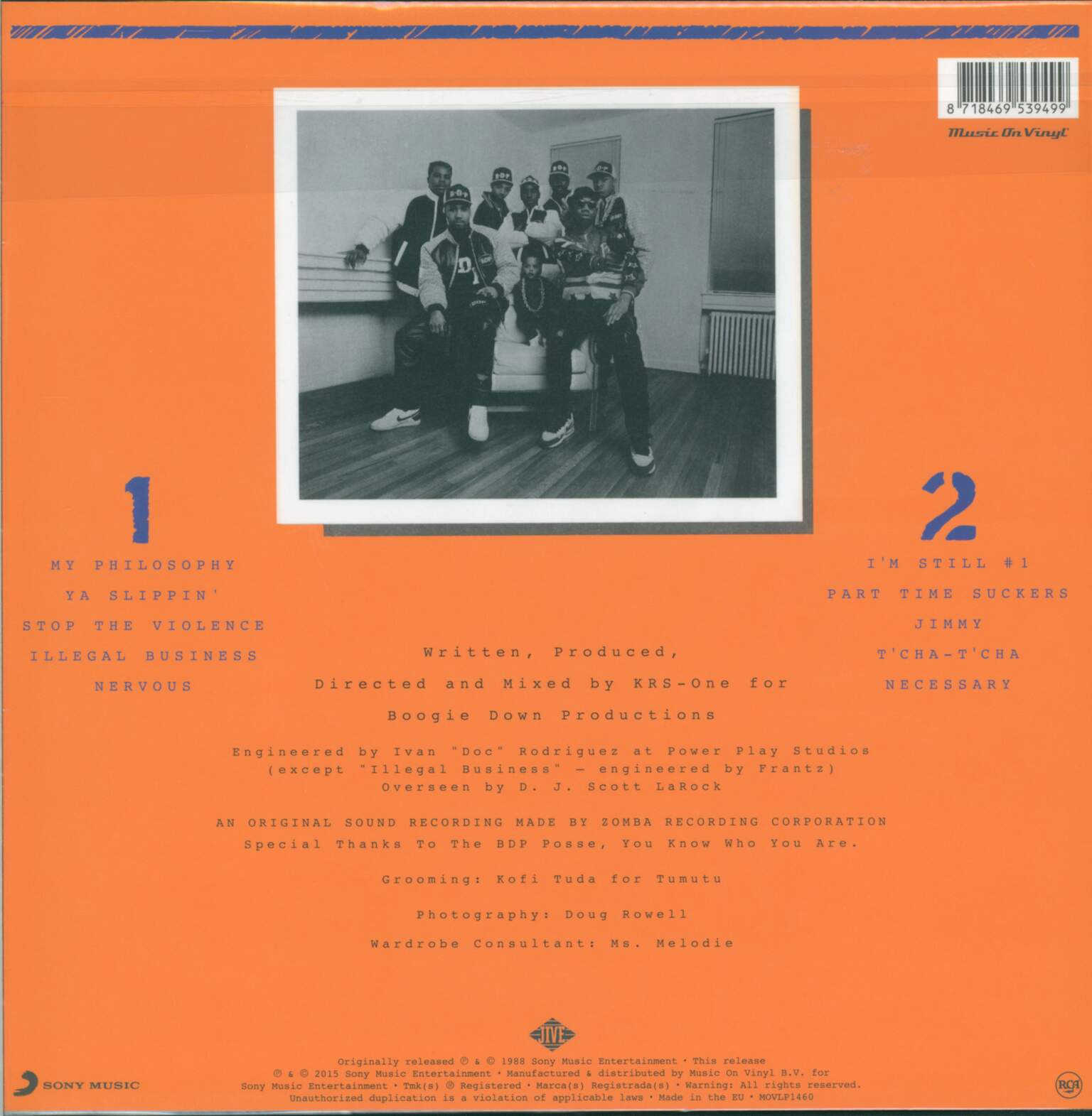 Boogie Down Productions: By All Means Necessary, 1×LP (Vinyl)