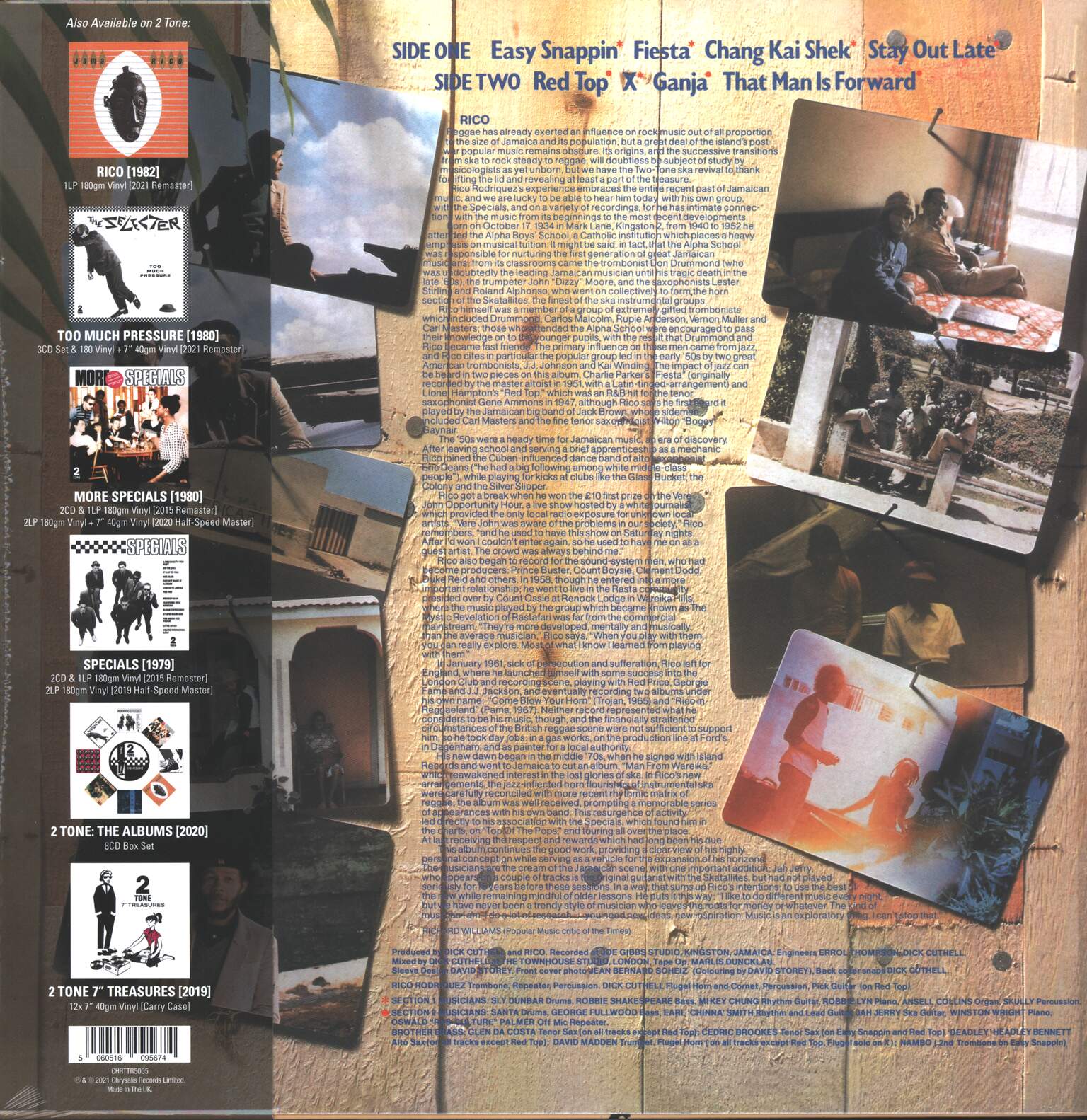 Rico Rodriguez: That Man Is Forward, 1×LP (Vinyl)