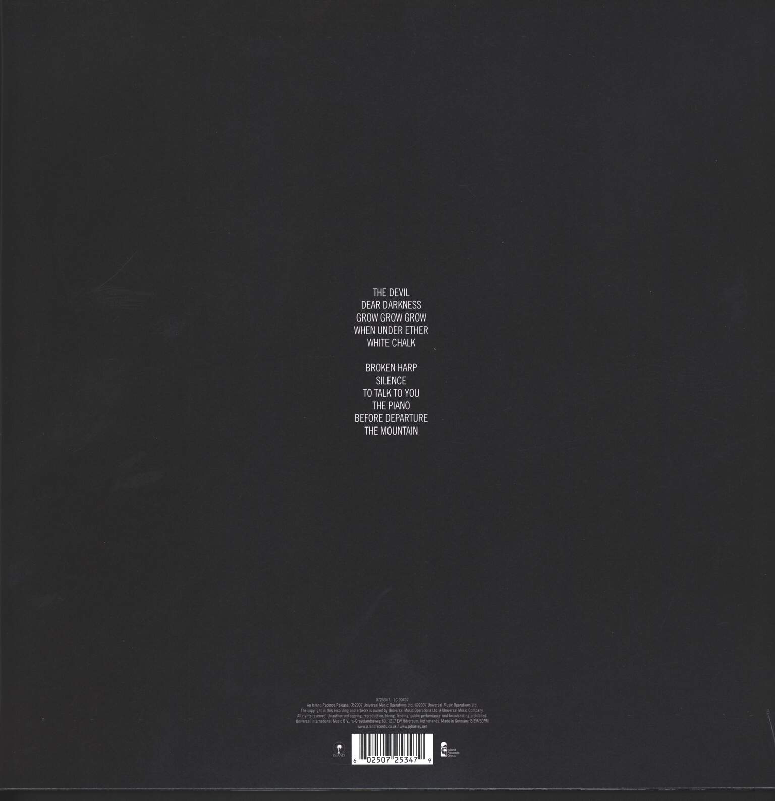 PJ Harvey: White Chalk, 1×LP (Vinyl)