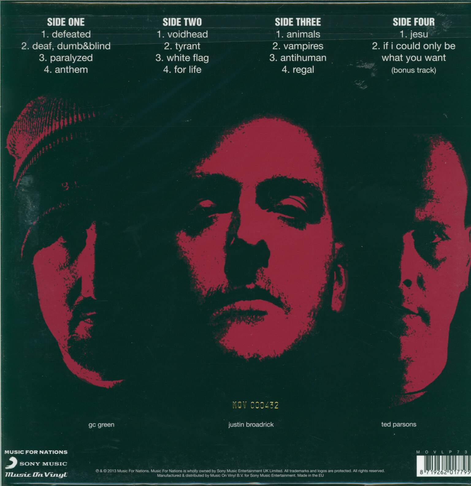 Godflesh: Hymns, 2×LP (Vinyl)