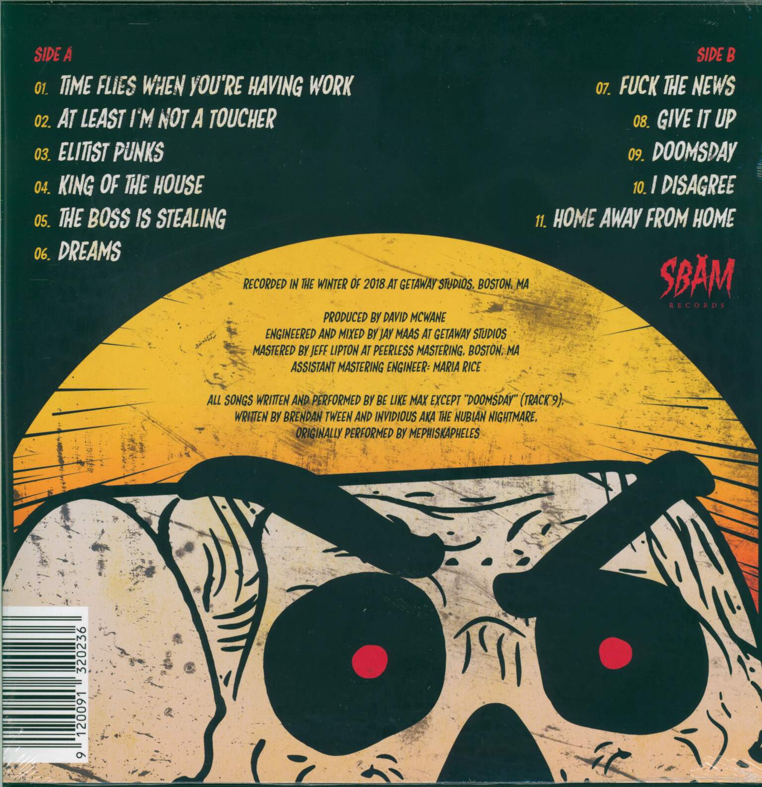 Be Like Max: Save Us All, 1×LP (Vinyl)
