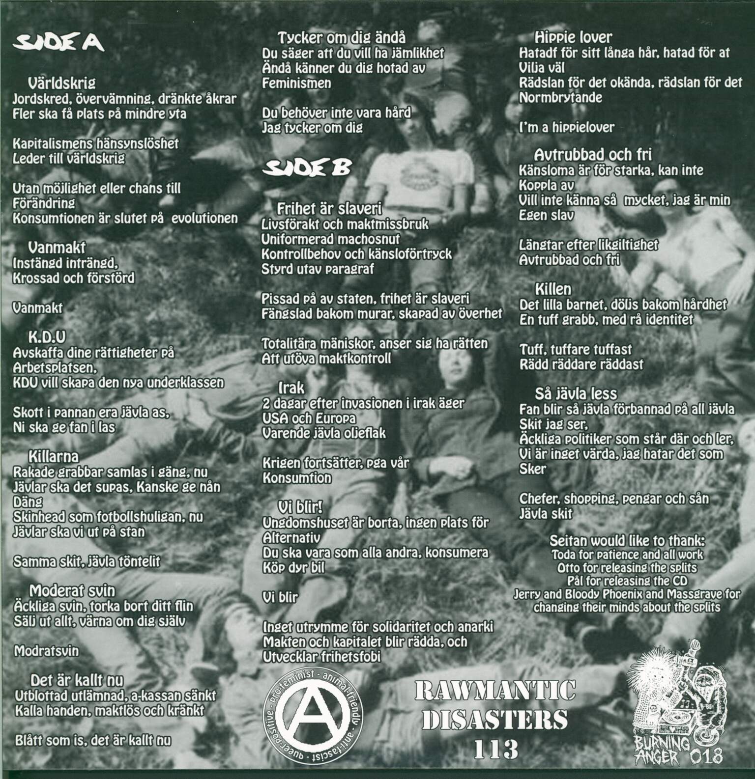 Seitan: D Beat Hippie Lovers, 1×LP (Vinyl)
