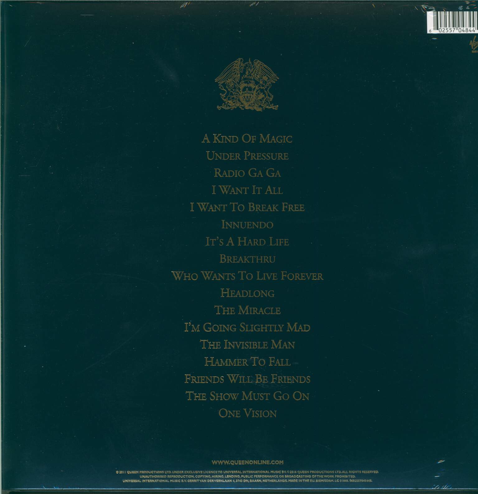 Queen: Greatest Hits II, 2×LP (Vinyl)