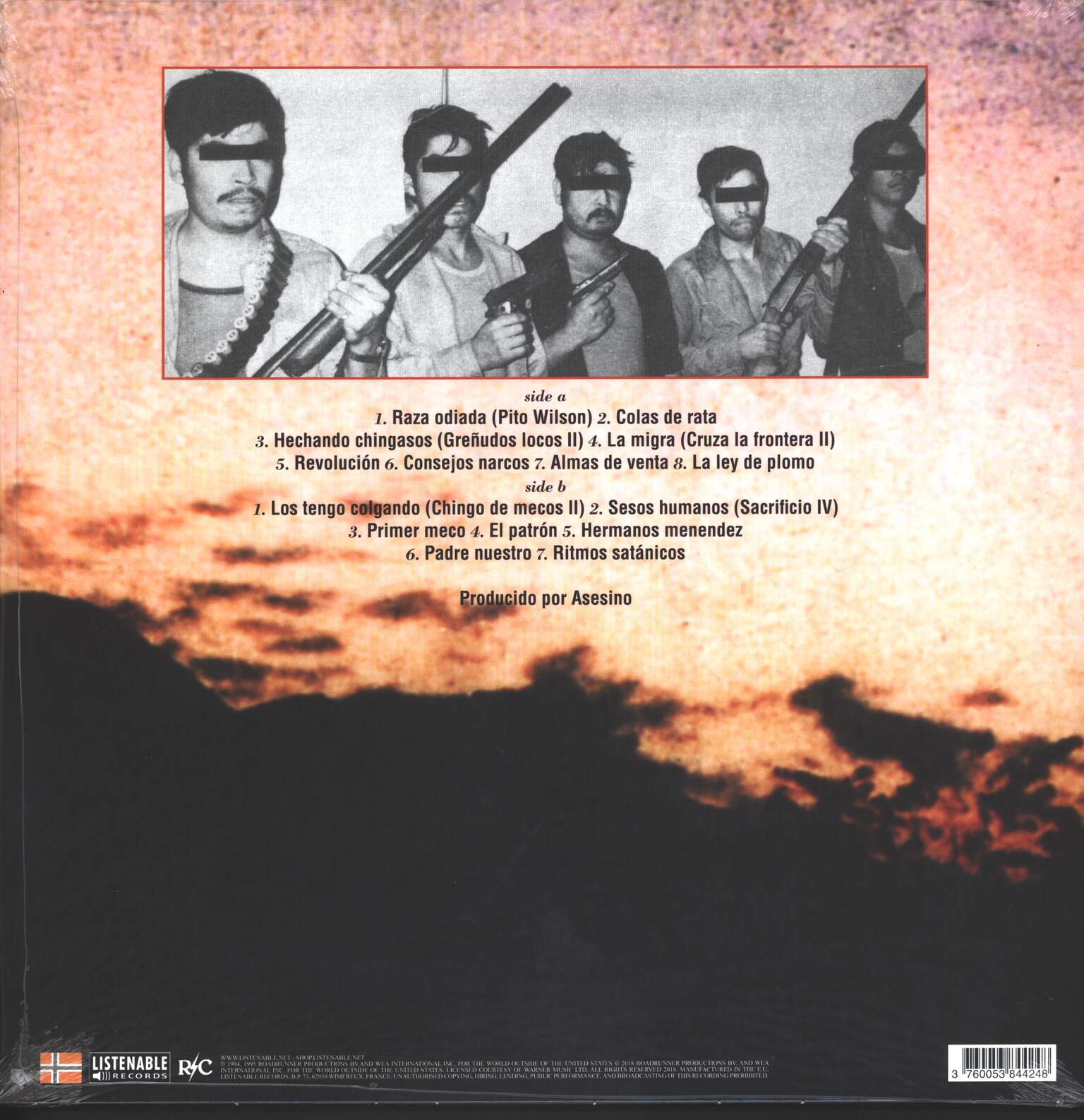 Brujeria: Raza Odiada, 1×LP (Vinyl)