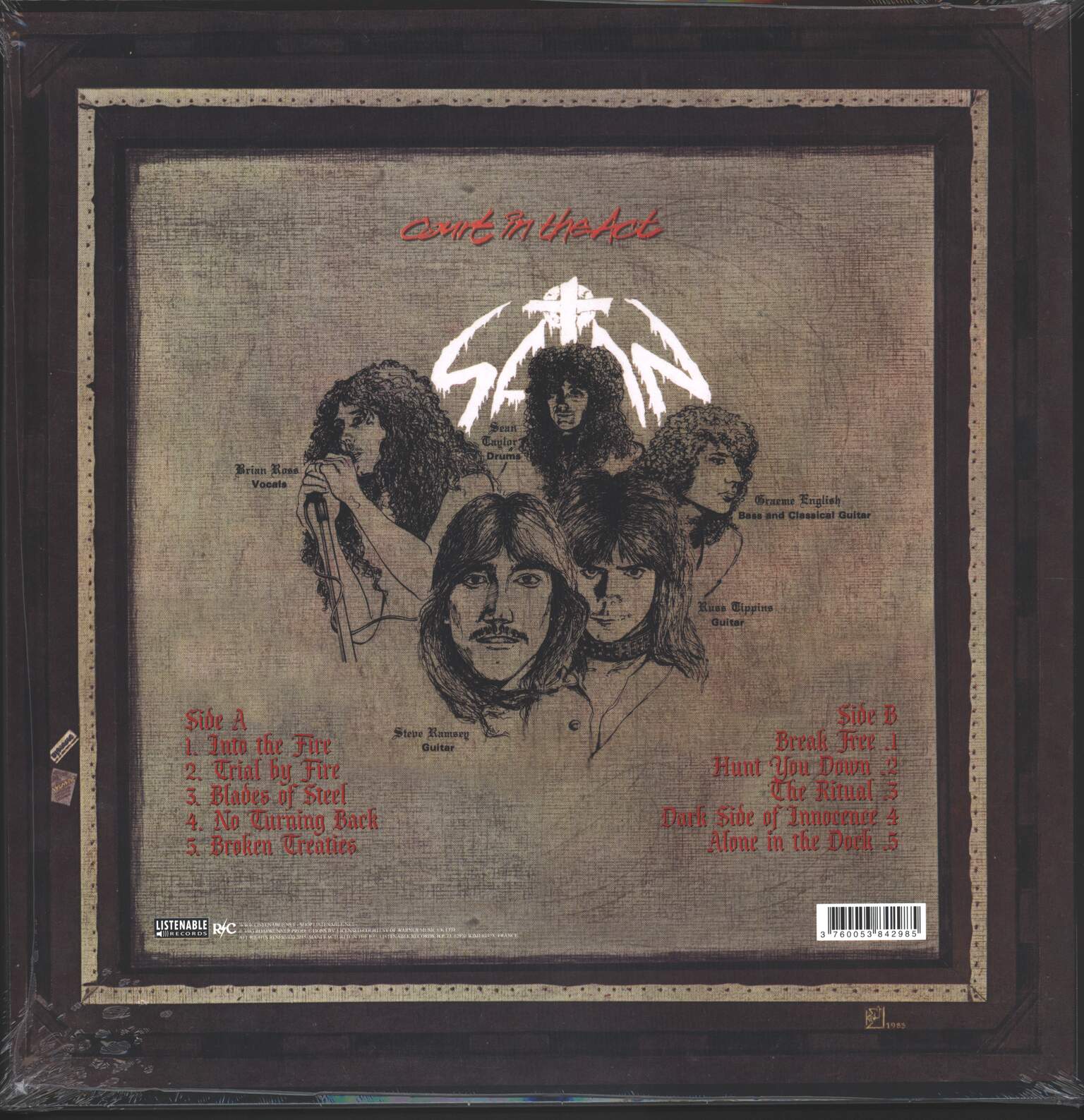 Satan: Court In The Act, 1×LP (Vinyl)