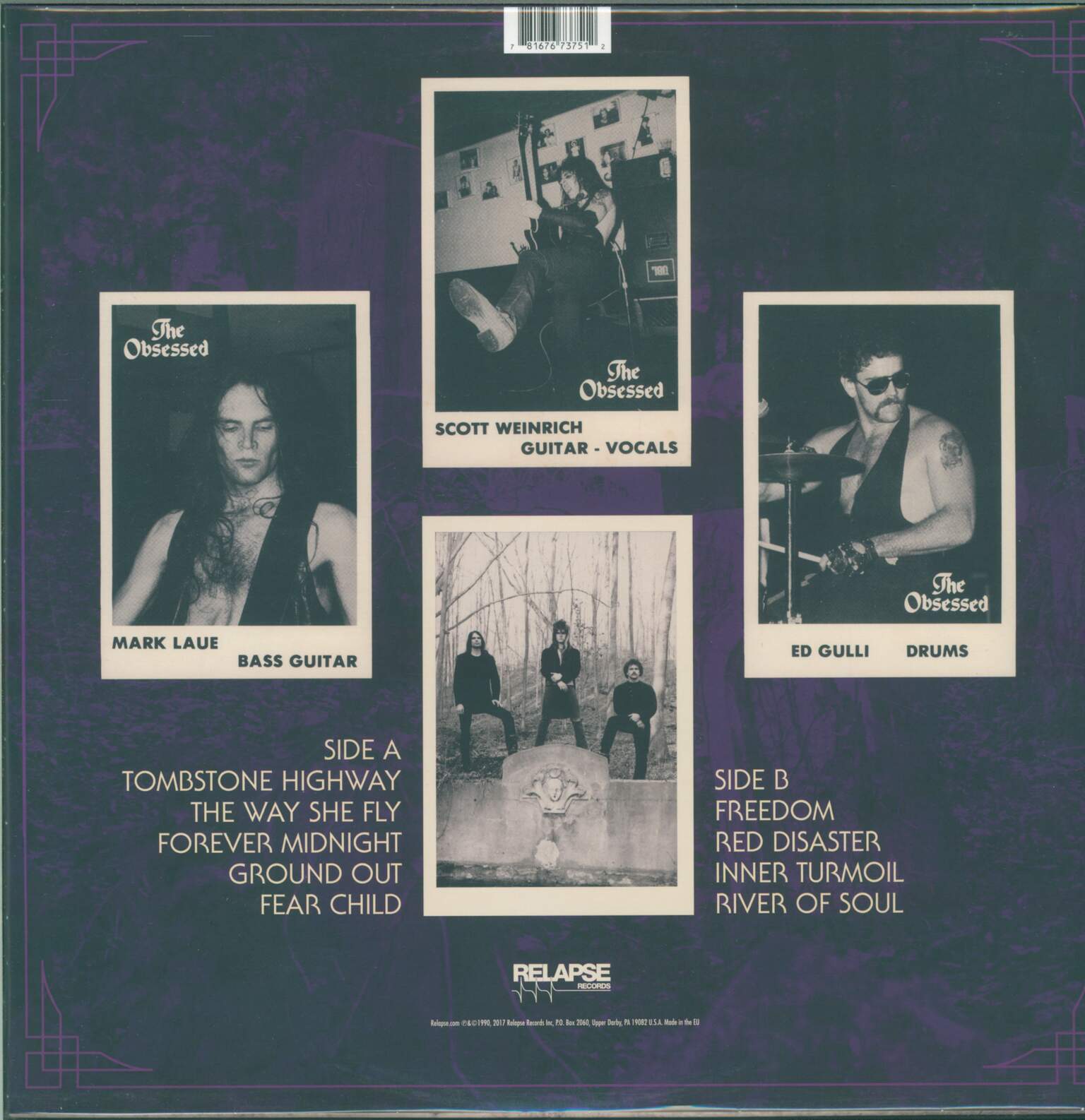 The Obsessed: The Obsessed, 1×LP (Vinyl)