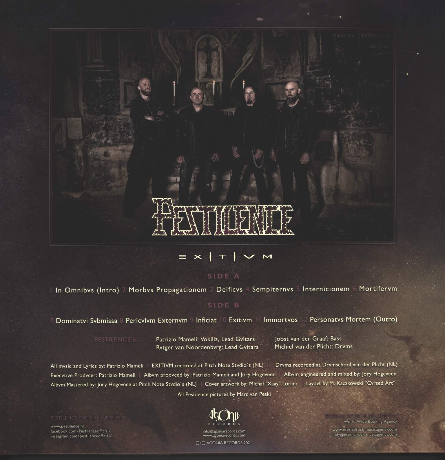 Pestilence: E X | T | V M, 1×LP (Vinyl)