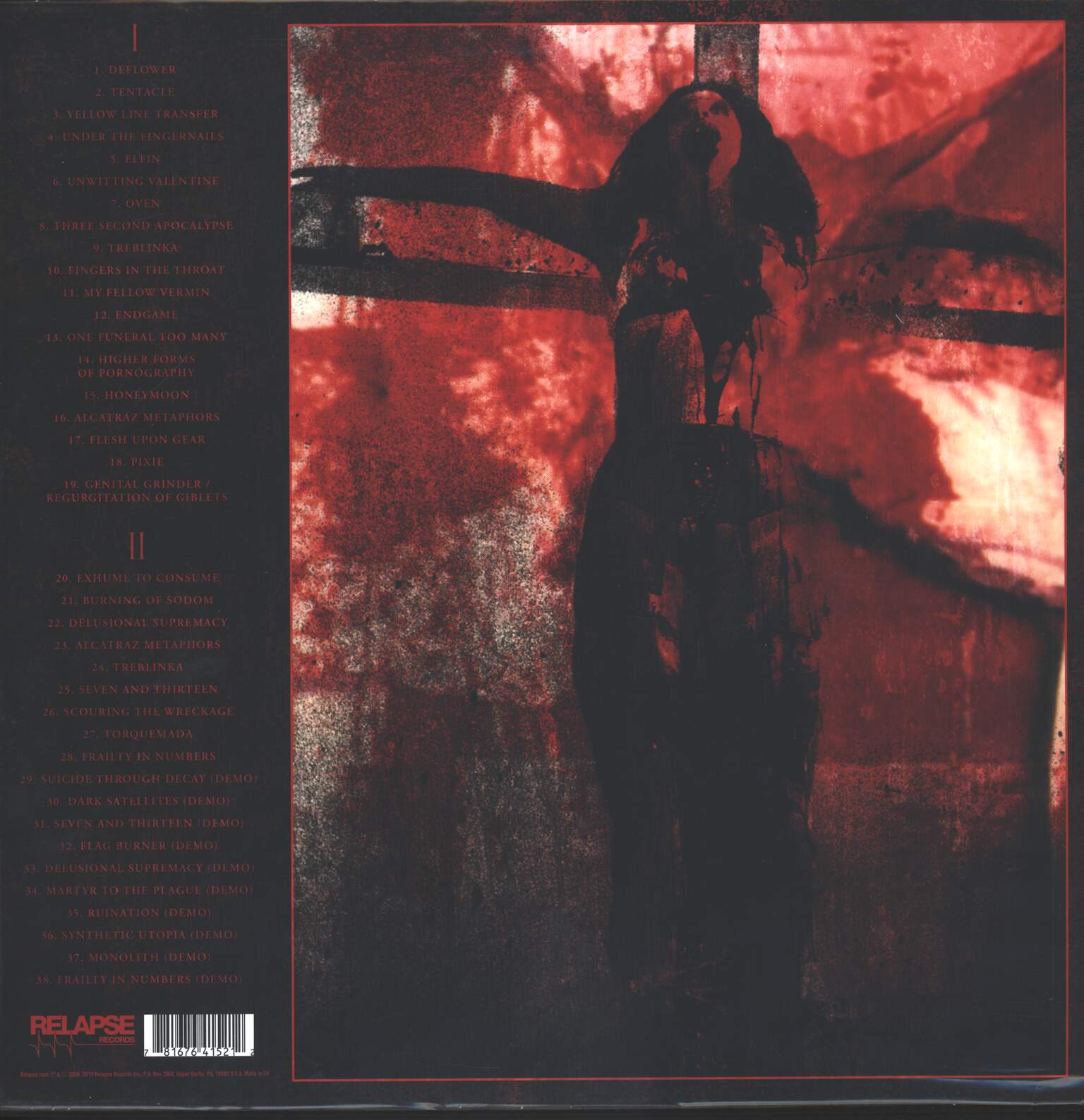 Pig Destroyer: 38 Counts Of Battery, 1×LP (Vinyl)