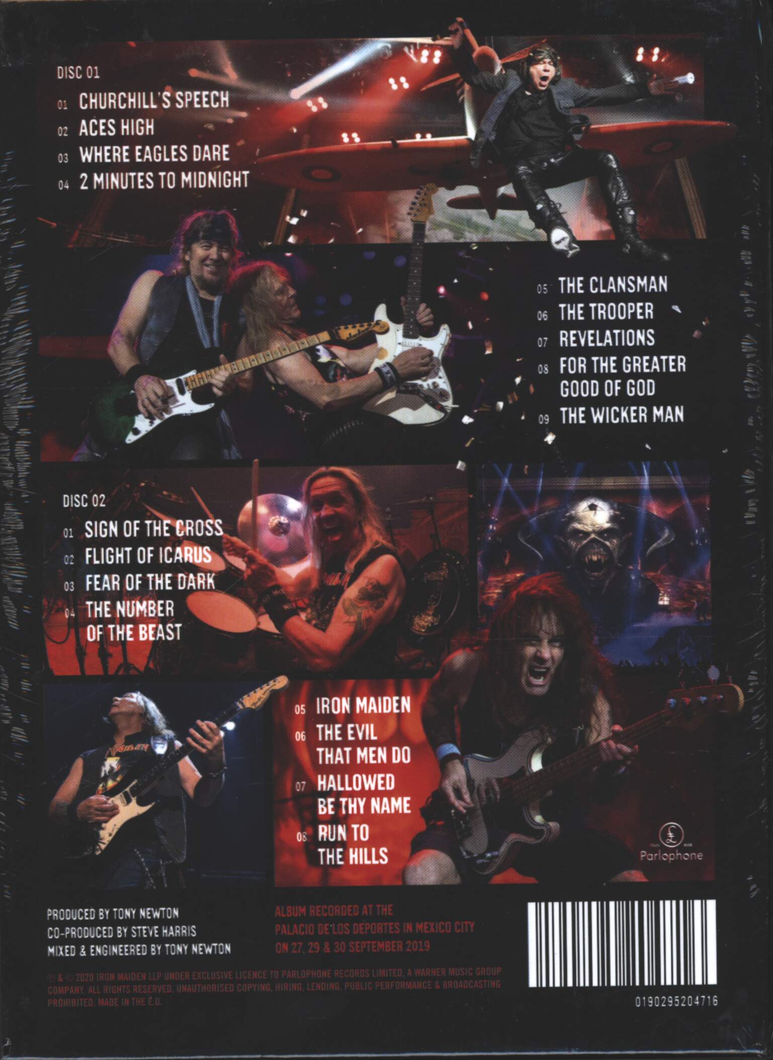 Iron Maiden: Nights Of The Dead, Legacy Of The Beast: Live In Mexico City, 2×CD