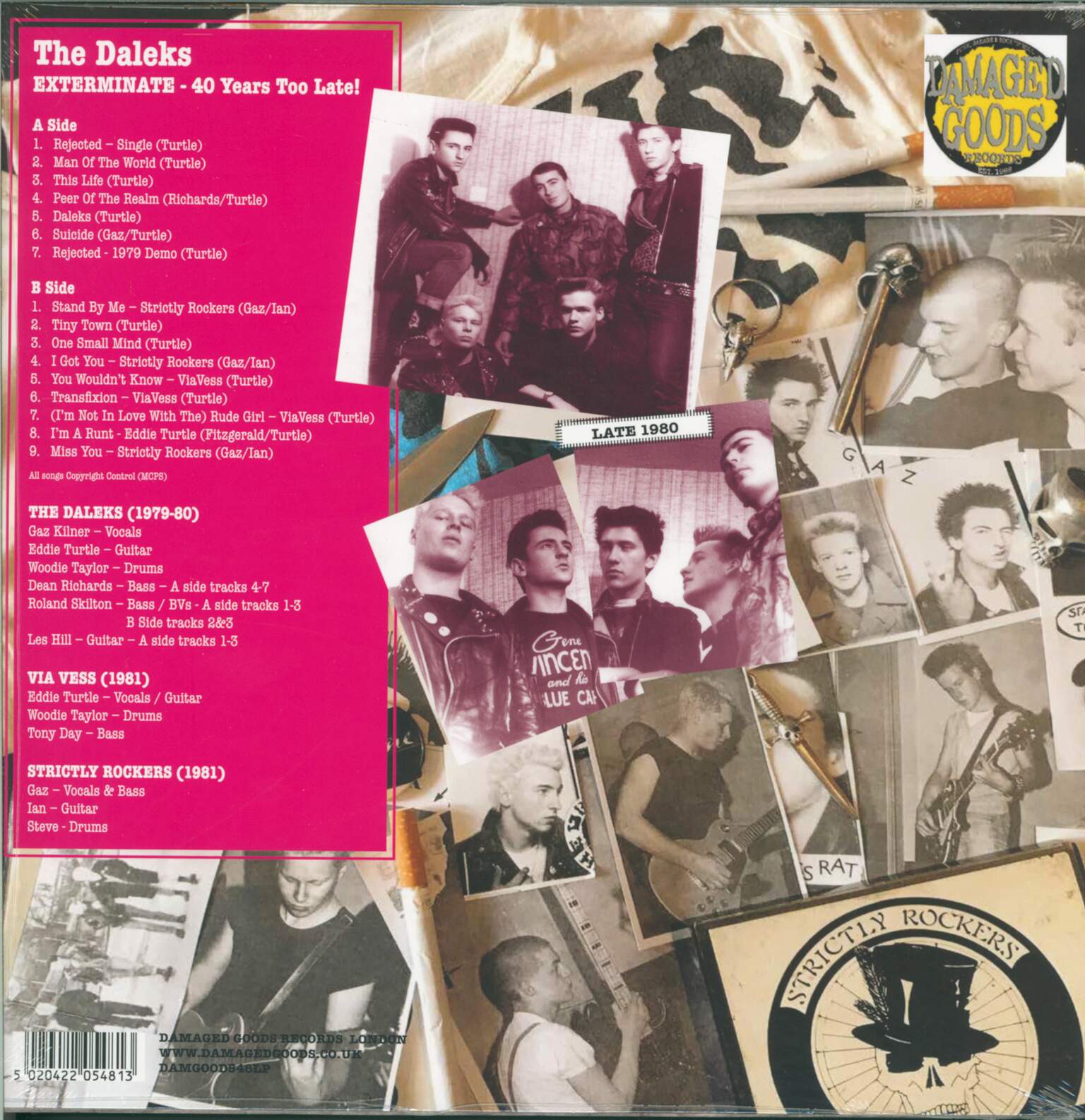 The Daleks: Exterminate - 40 Years Too Late, 1×LP (Vinyl)
