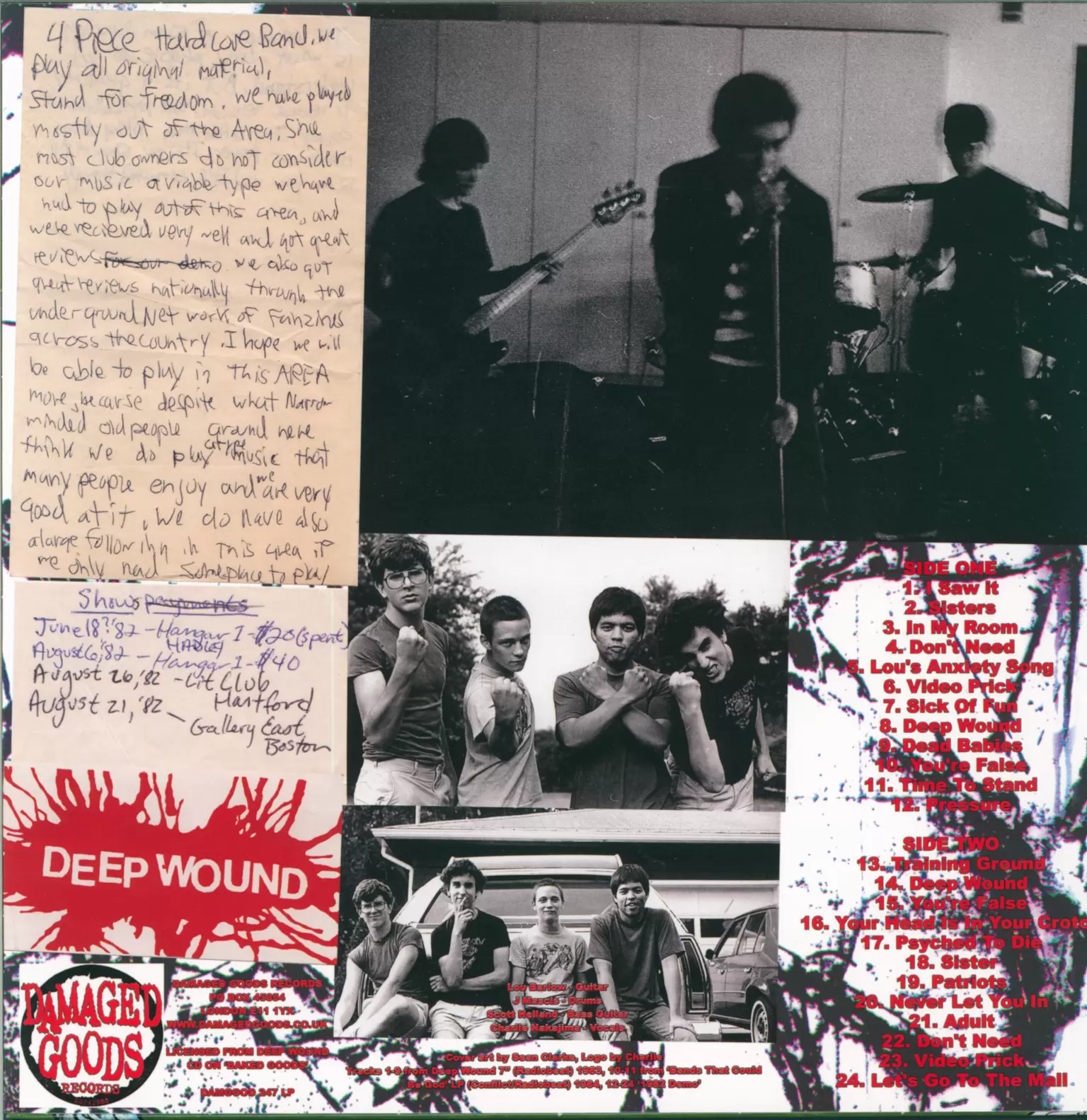 Deep Wound: Deep Wound, 1×LP (Vinyl)