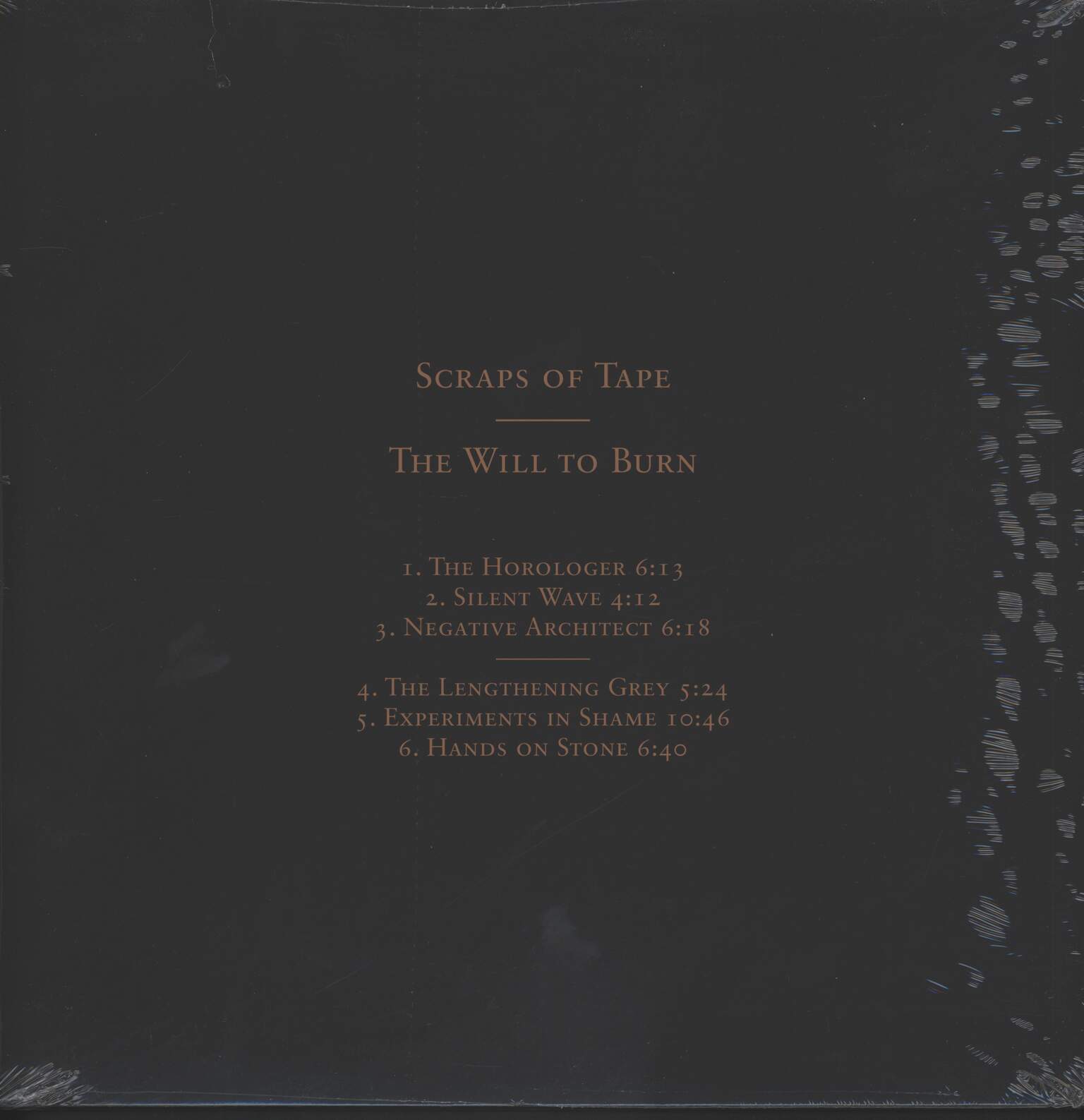 Scraps Of Tape: The Will To Burn, 1×LP (Vinyl)
