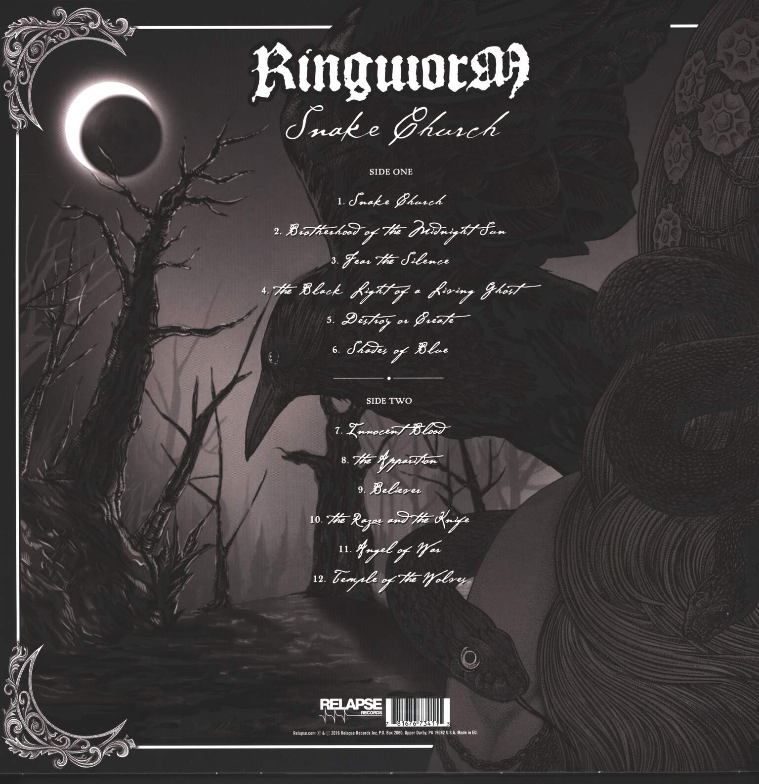Ringworm: Snake Church, 1×LP (Vinyl)